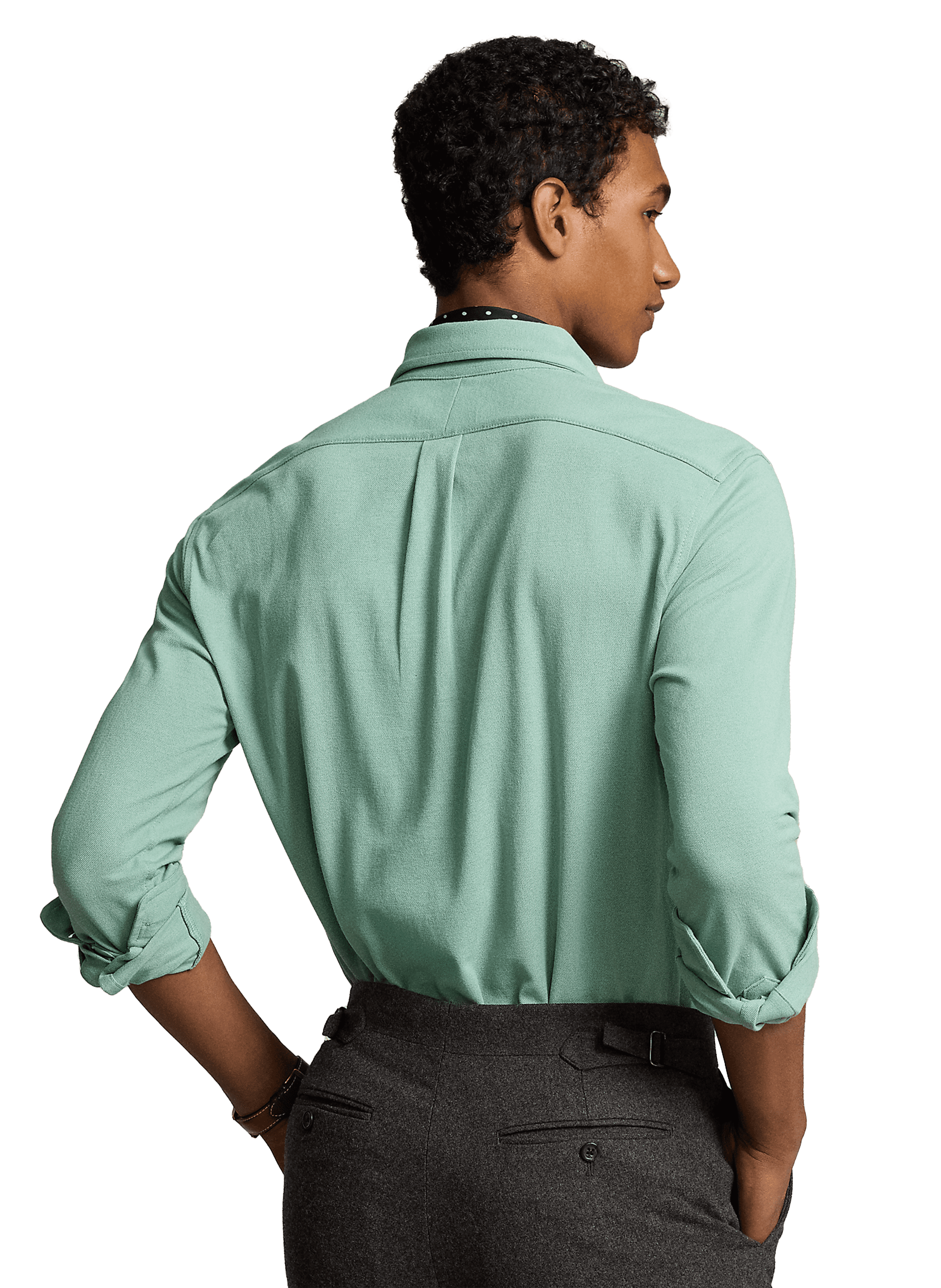 Chemise en coton Vert