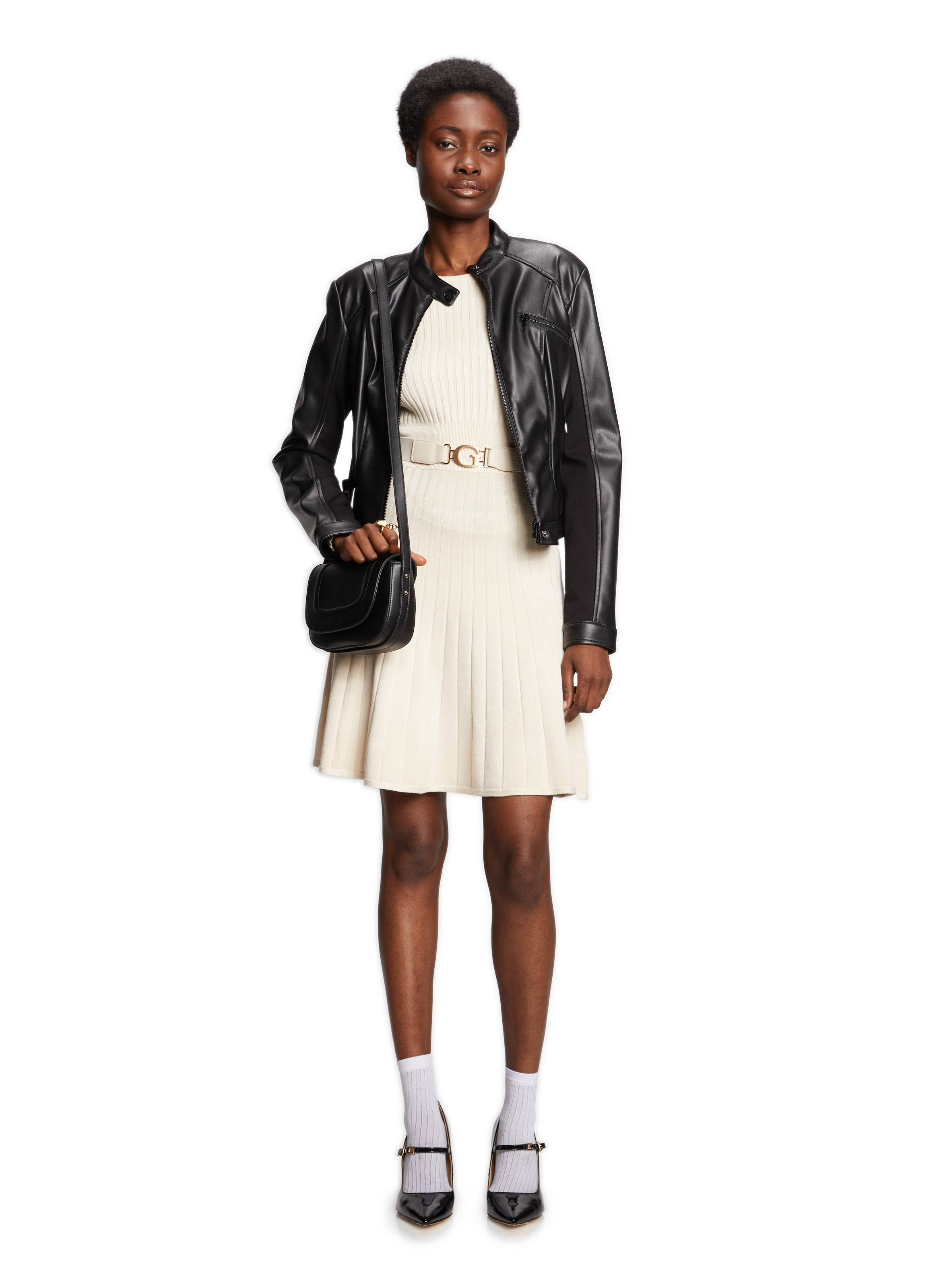 Shoulder bag AU PRINTEMPS PARIS Black