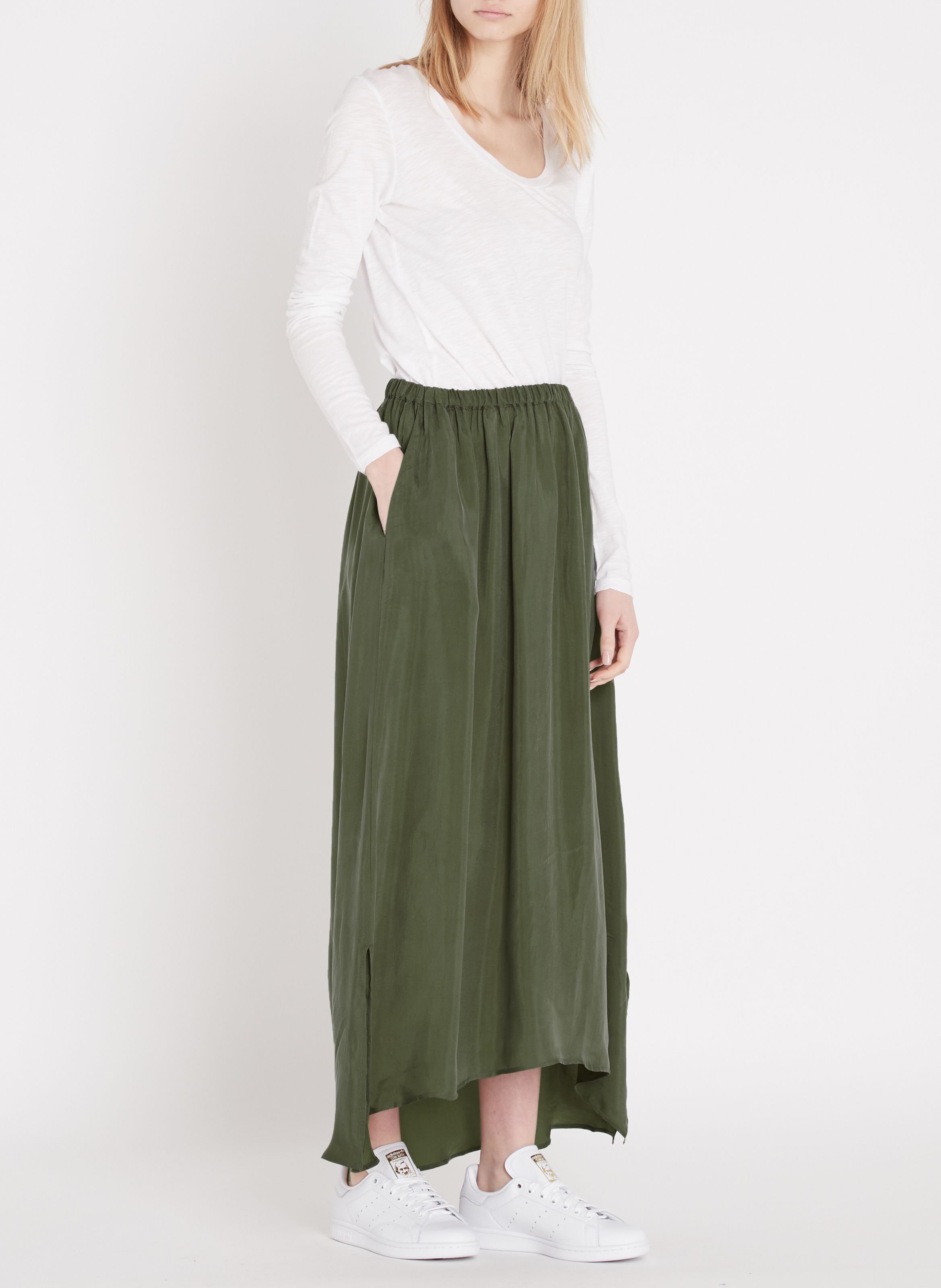 Tee-shirt col rond en coton jacksonville AMERICAN VINTAGE Blanc