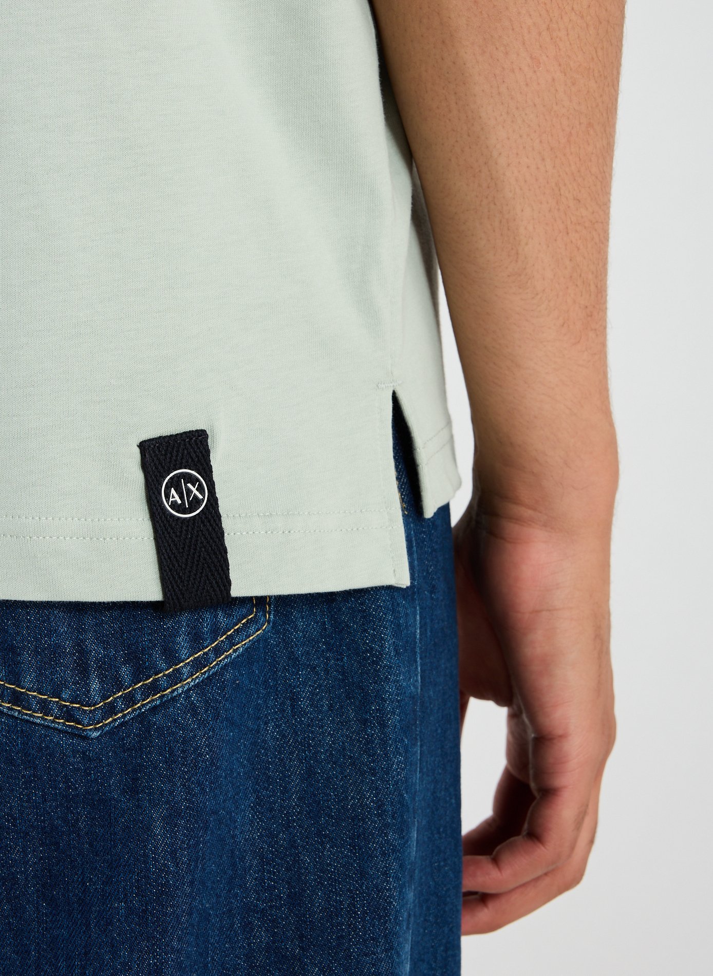  Cotton polo shirt  ARMANI EXCHANGE Grey