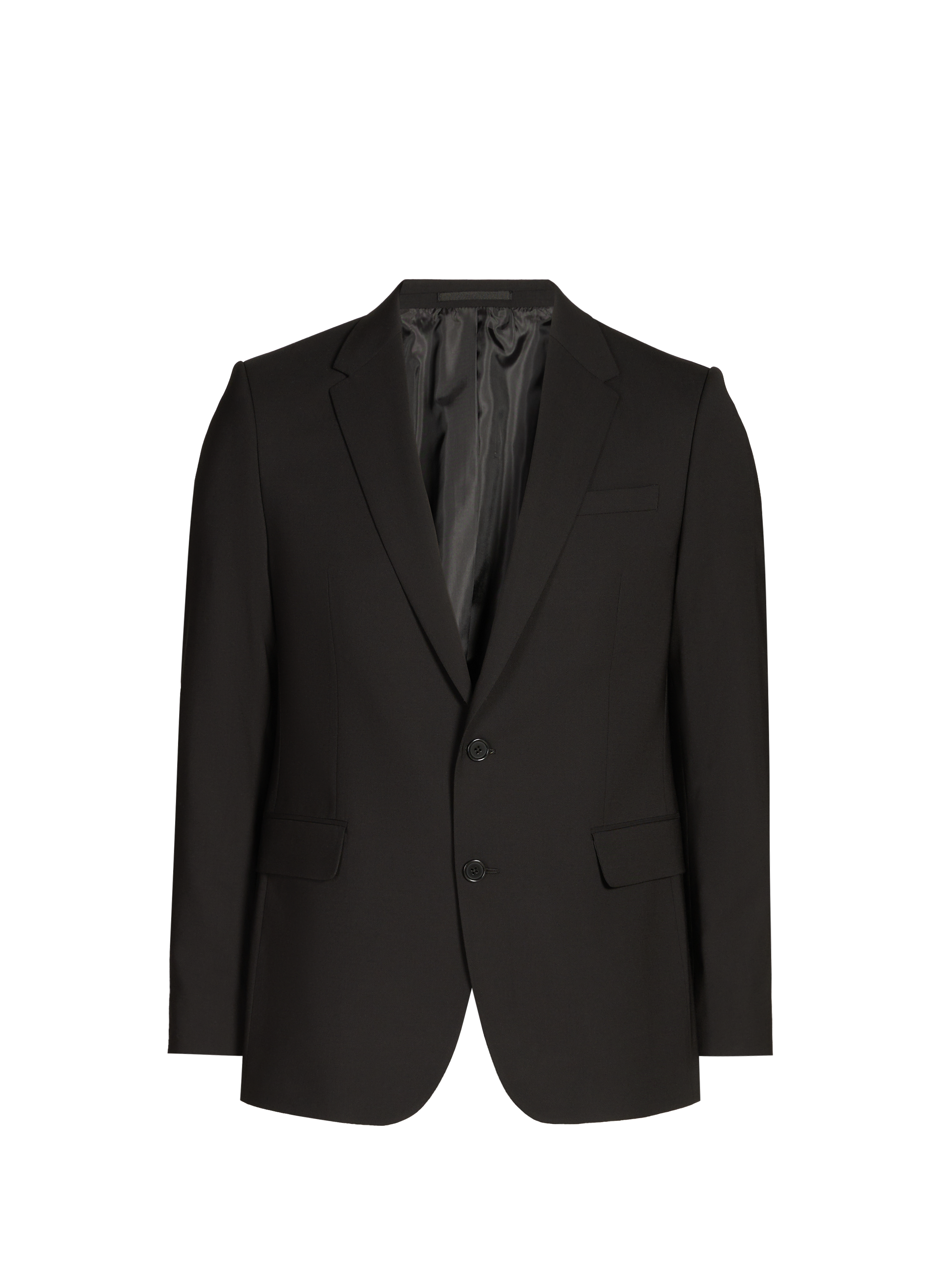 Solid wool blend blazer AU PRINTEMPS PARIS Black