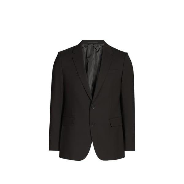 Blazer uni en laine mélangé Blazer uni en laine mélangé