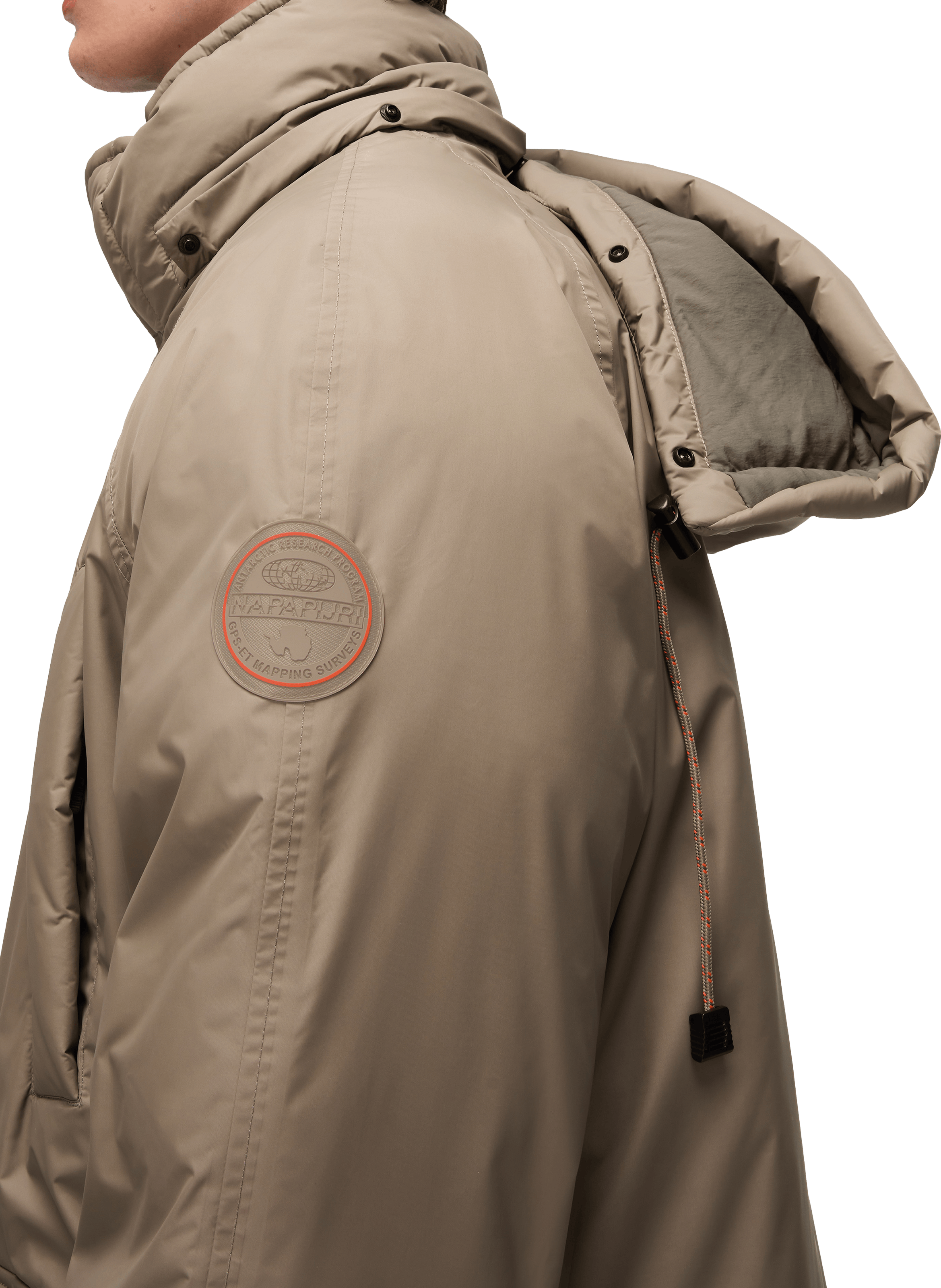 Hooded coat  NAPAPIJRI Beige