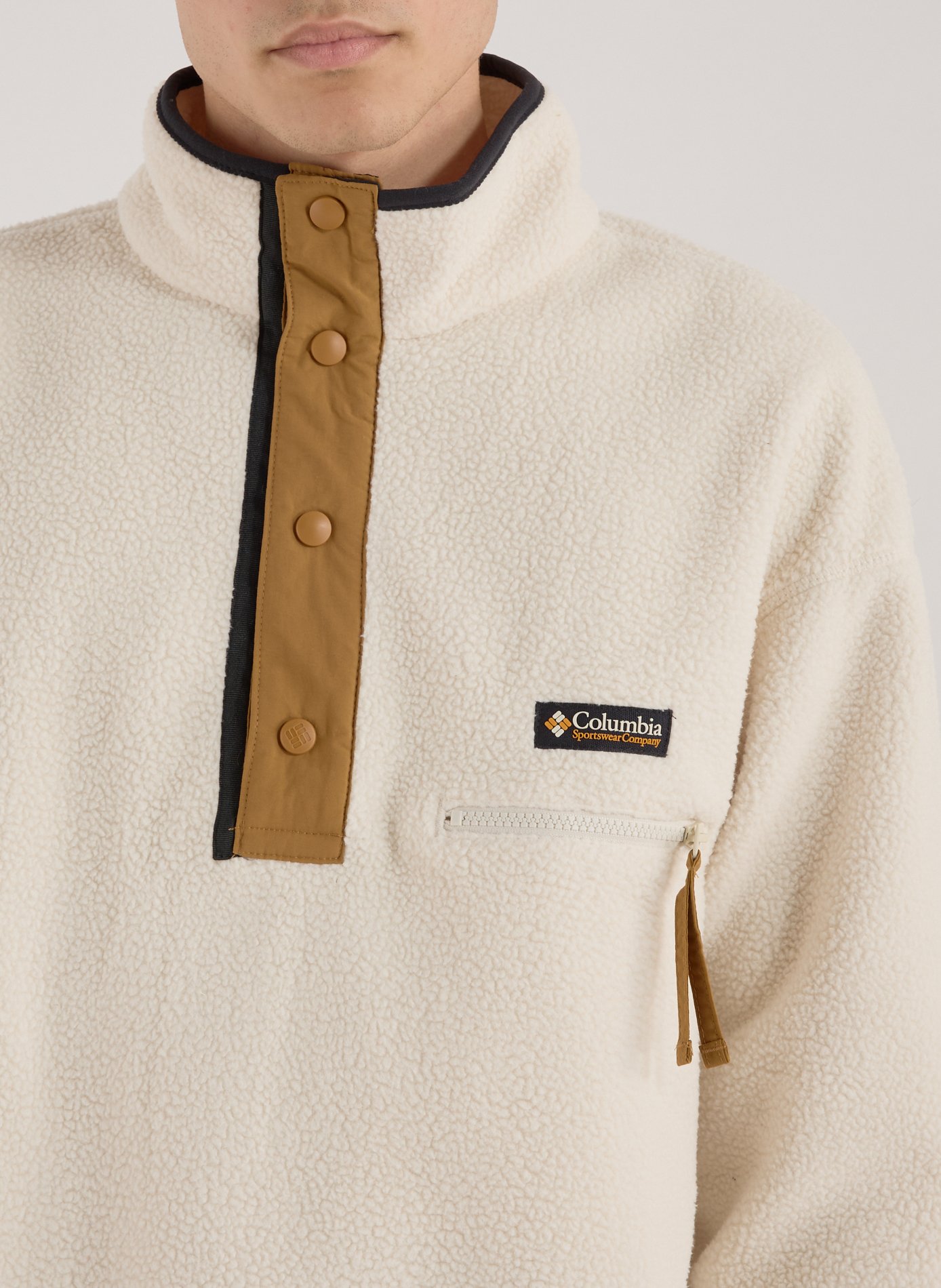 Logo sweatshirt COLUMBIA White