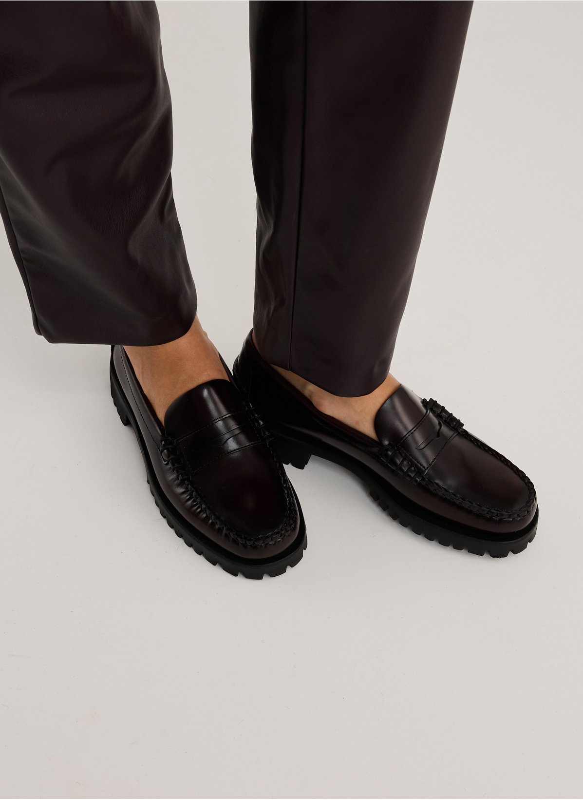 Sebago Mocassins en cuir mélangé