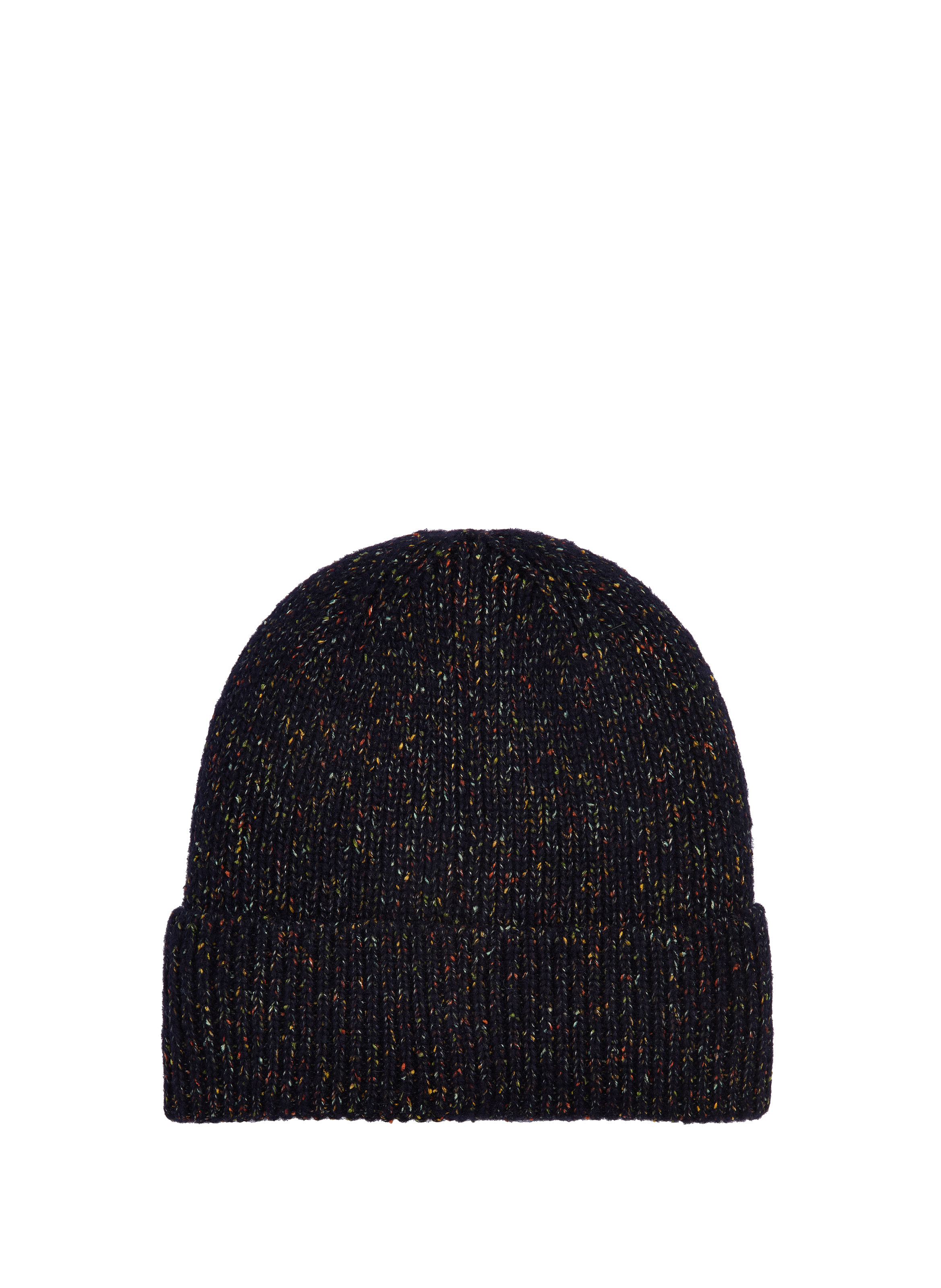  Bonnet en maille côtelé classique BARBOUR Bleu