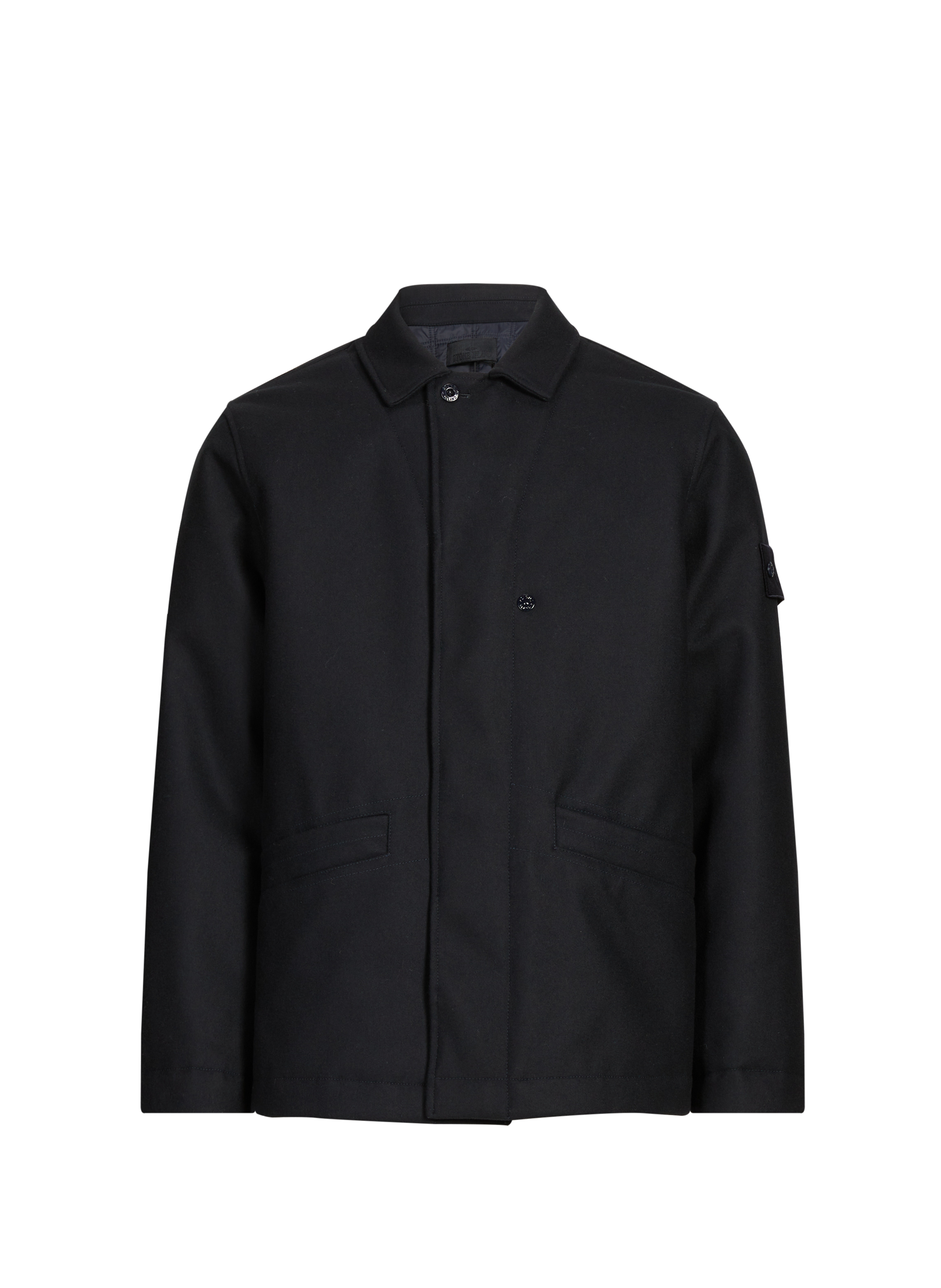 Veste blazer en flannel - Collection Ghost STONE ISLAND Bleu