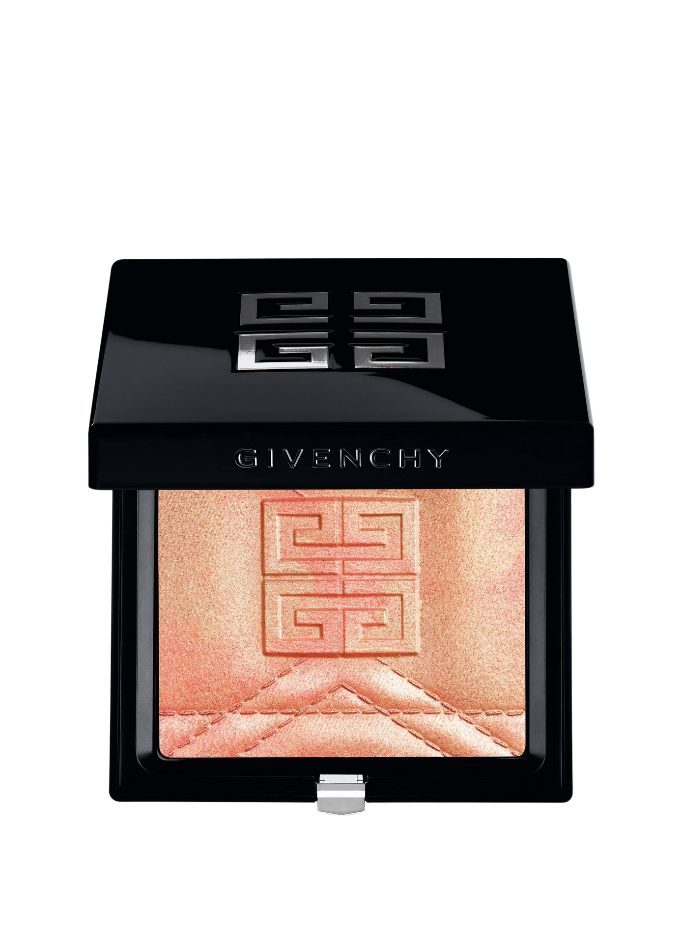 Prisme Libre Highlighter Powder - Long-Lasting Hydrating Marbled Illuminating Powder GIVENCHY H004 - coral copper