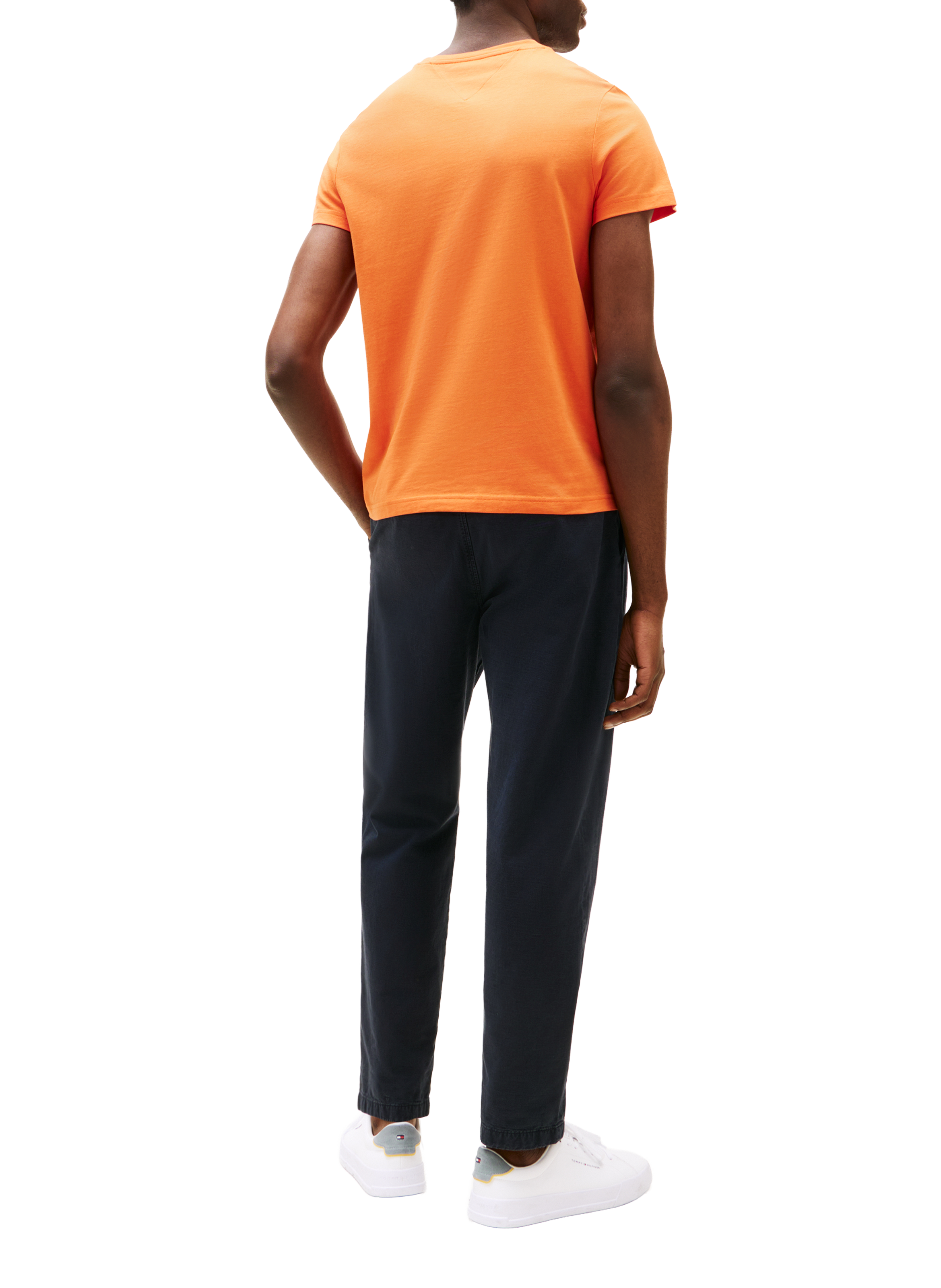 T-shirt en coton TOMMY HILFIGER Orange