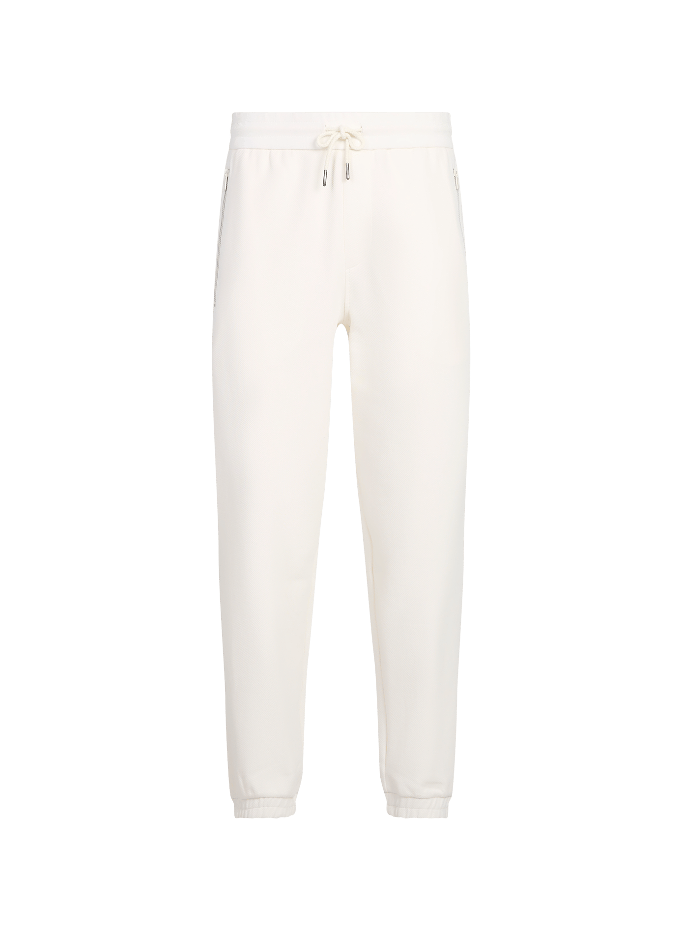 Loose-Fit Cotton Blend Trousers ARMANI EXCHANGE Beige