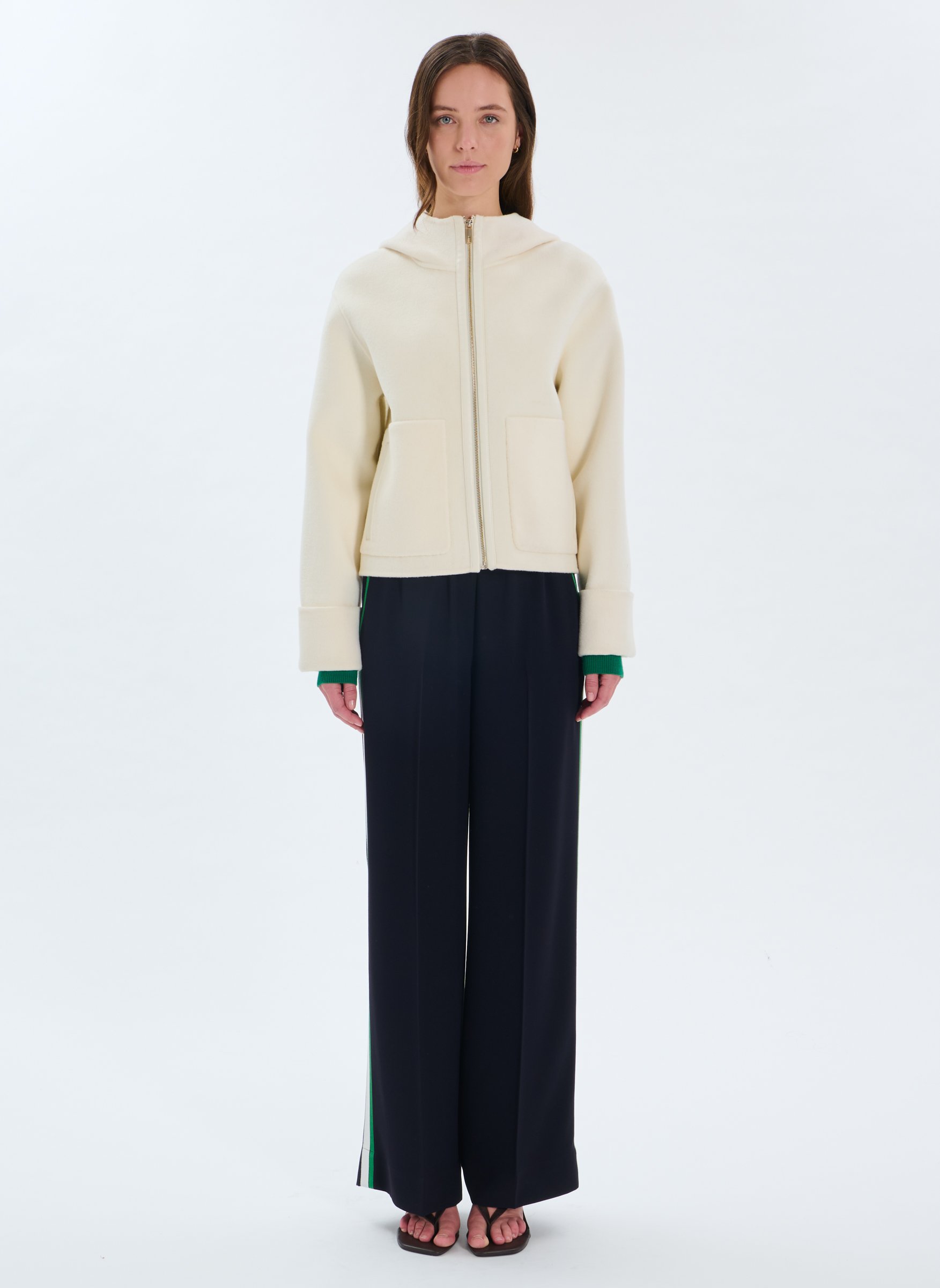 Manteau  marjy ZAPA Blanc