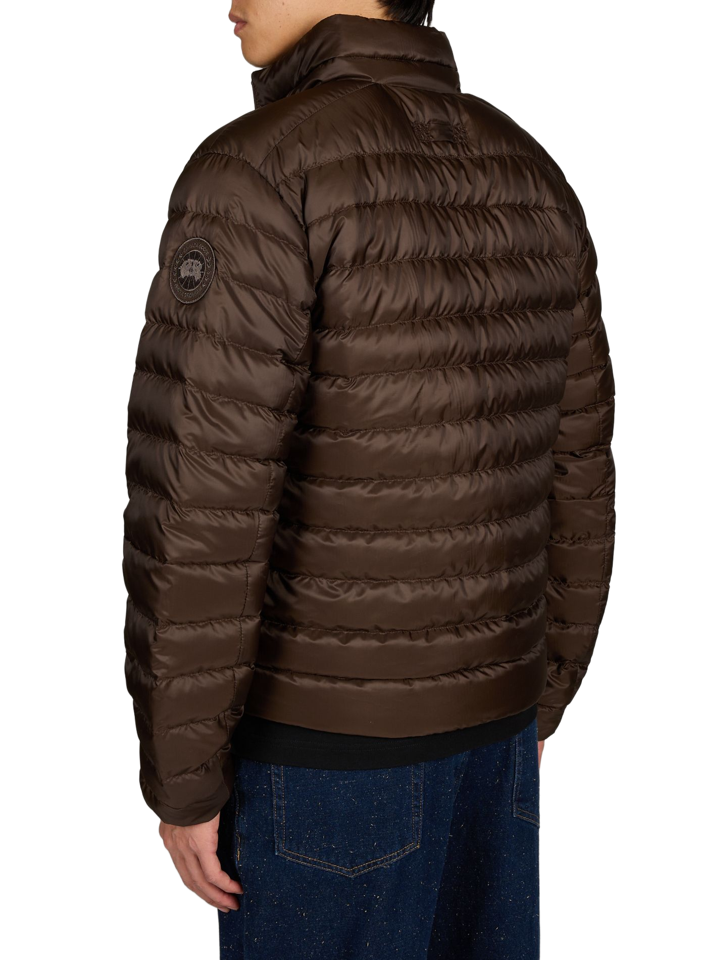 Piumino dritto trapuntato monocolore CANADA GOOSE Nero