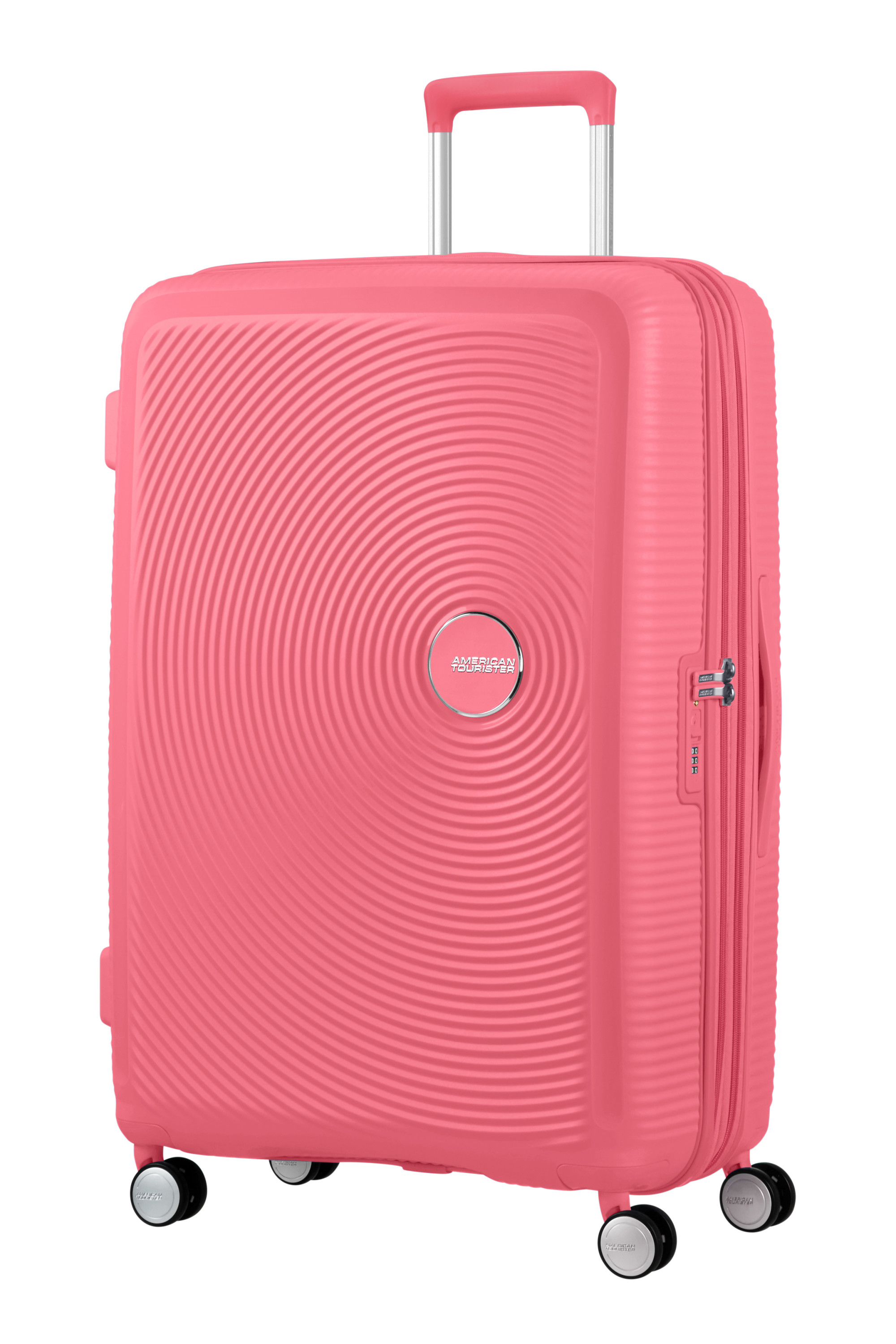 Soundbox valise 4 roues taille l AMERICAN TOURISTER Rose