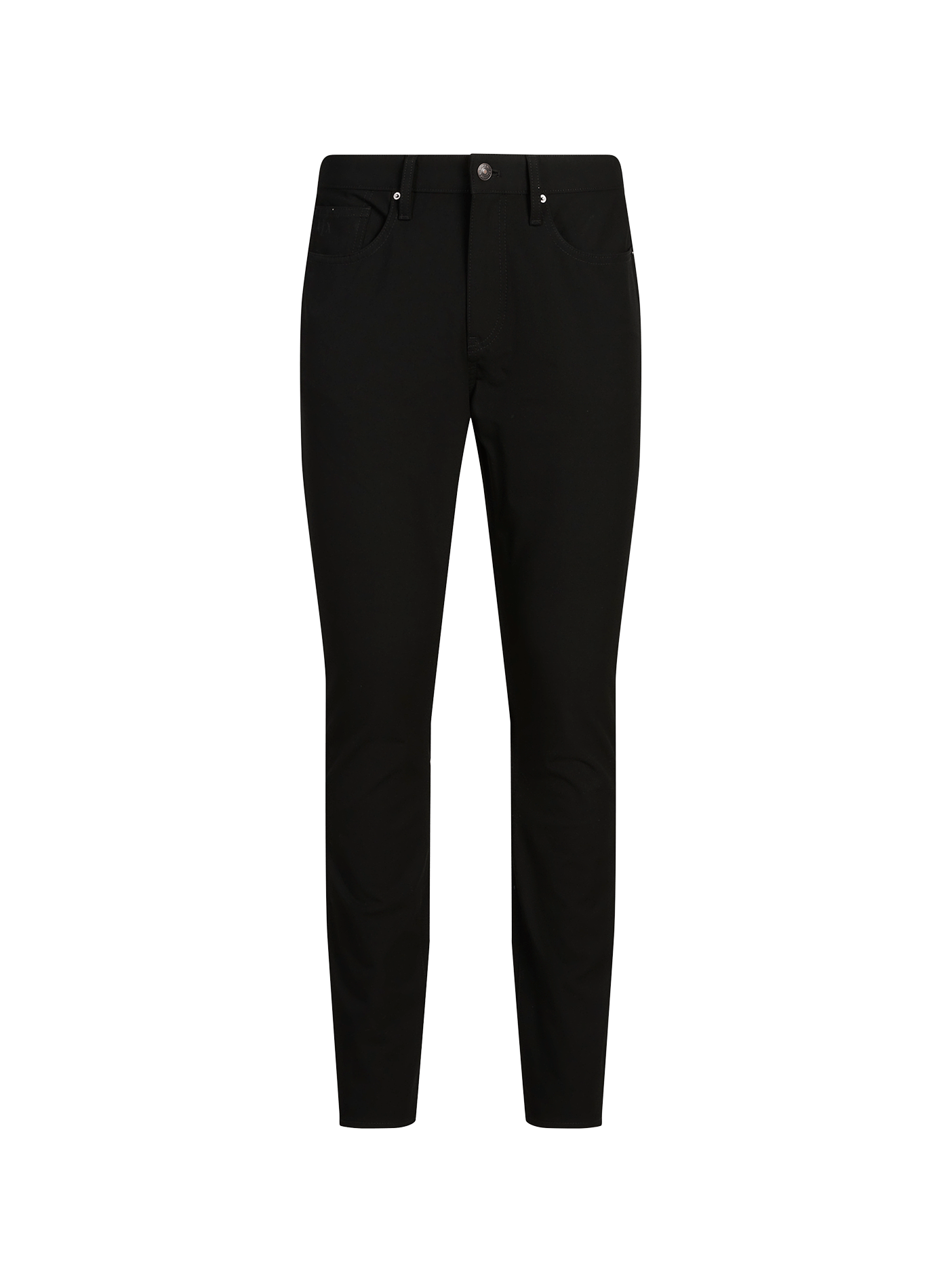 Plain slim-fit trousers ARMANI EXCHANGE Black