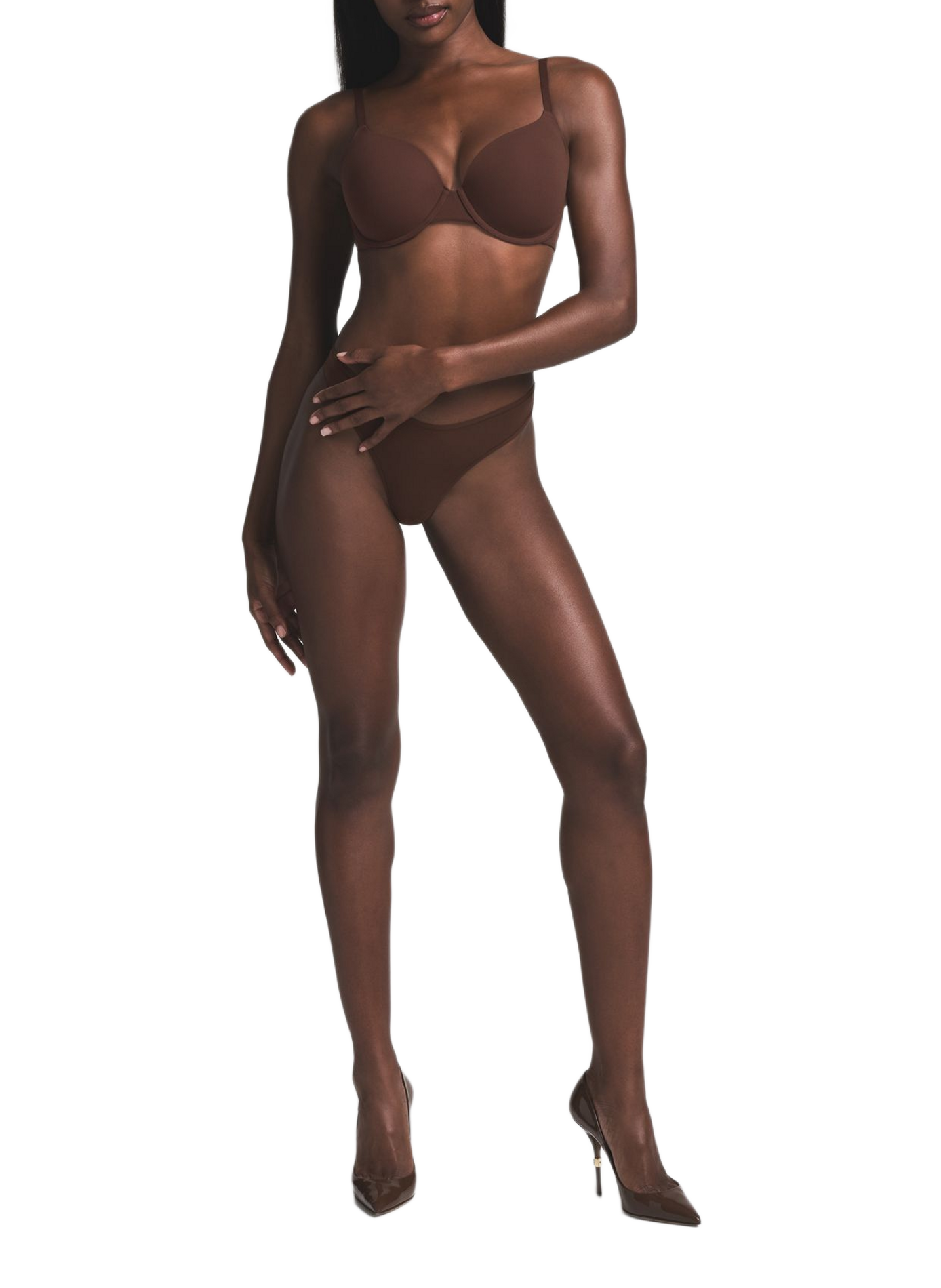 Plain bra  SKIMS Brown