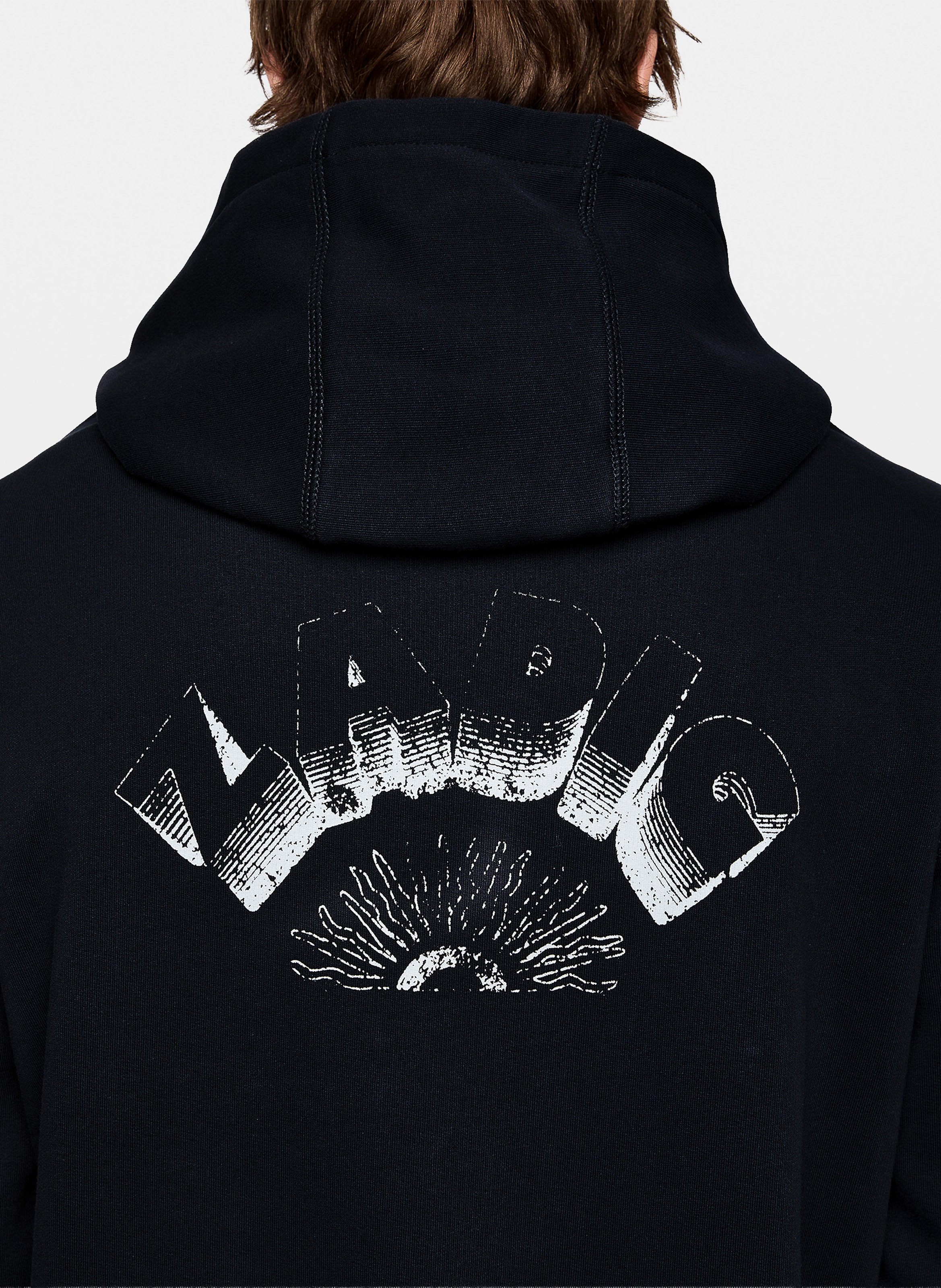 Sweat col rond en coton bio sacha ZADIG&VOLTAIRE Bleu