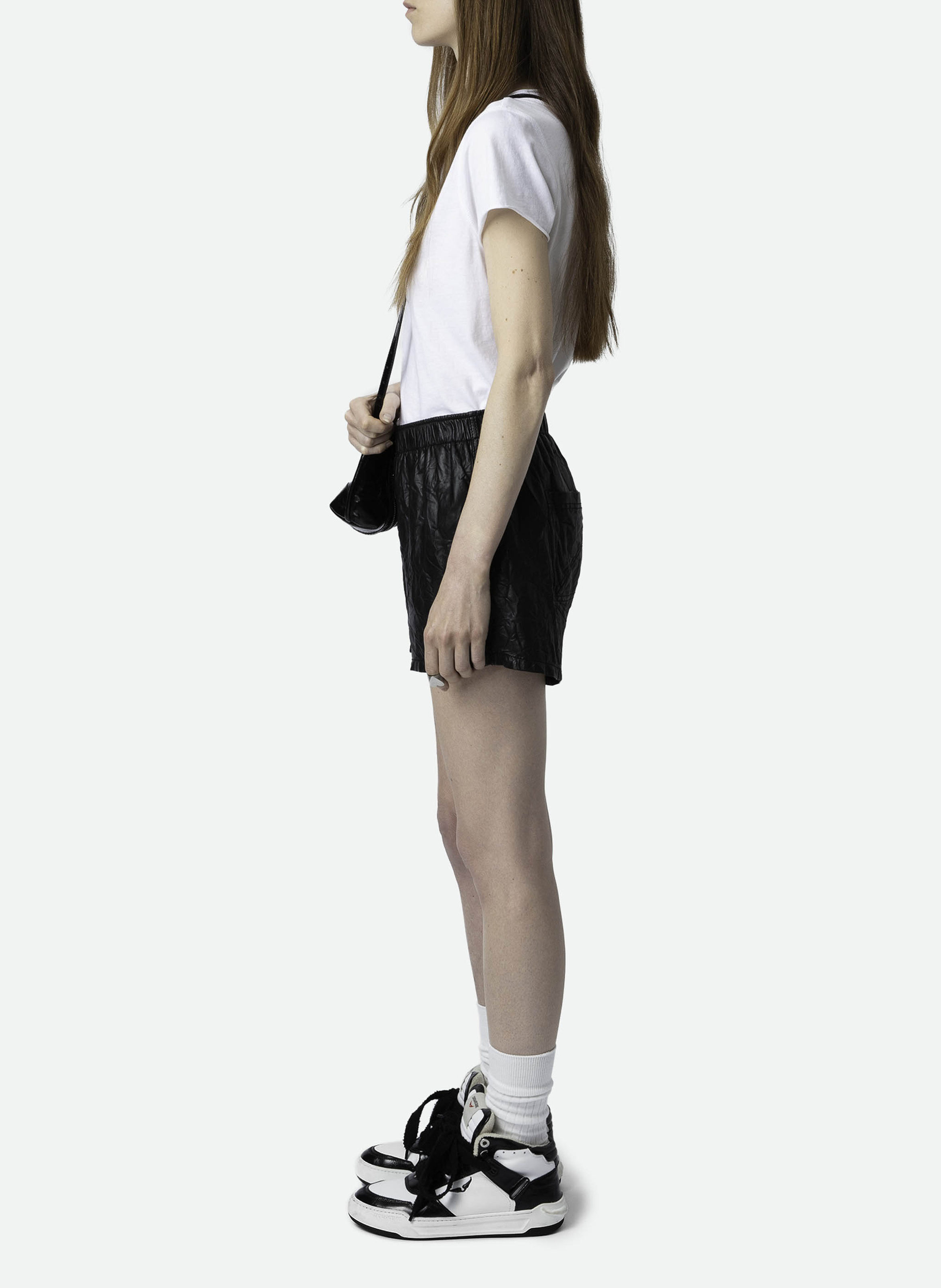 Tee-shirt droit en coton bio tuni ZADIG&VOLTAIRE Wit