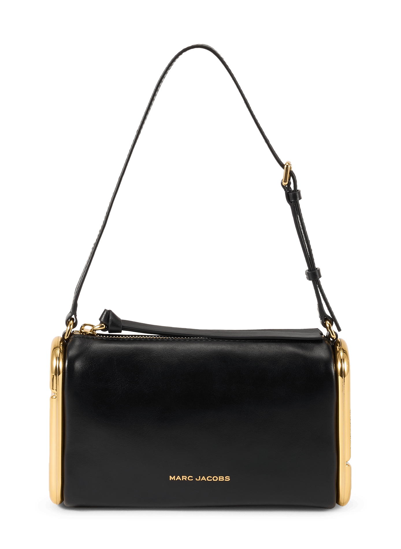 Sac porté épaule the Scene small en cuir MARC JACOBS Noir