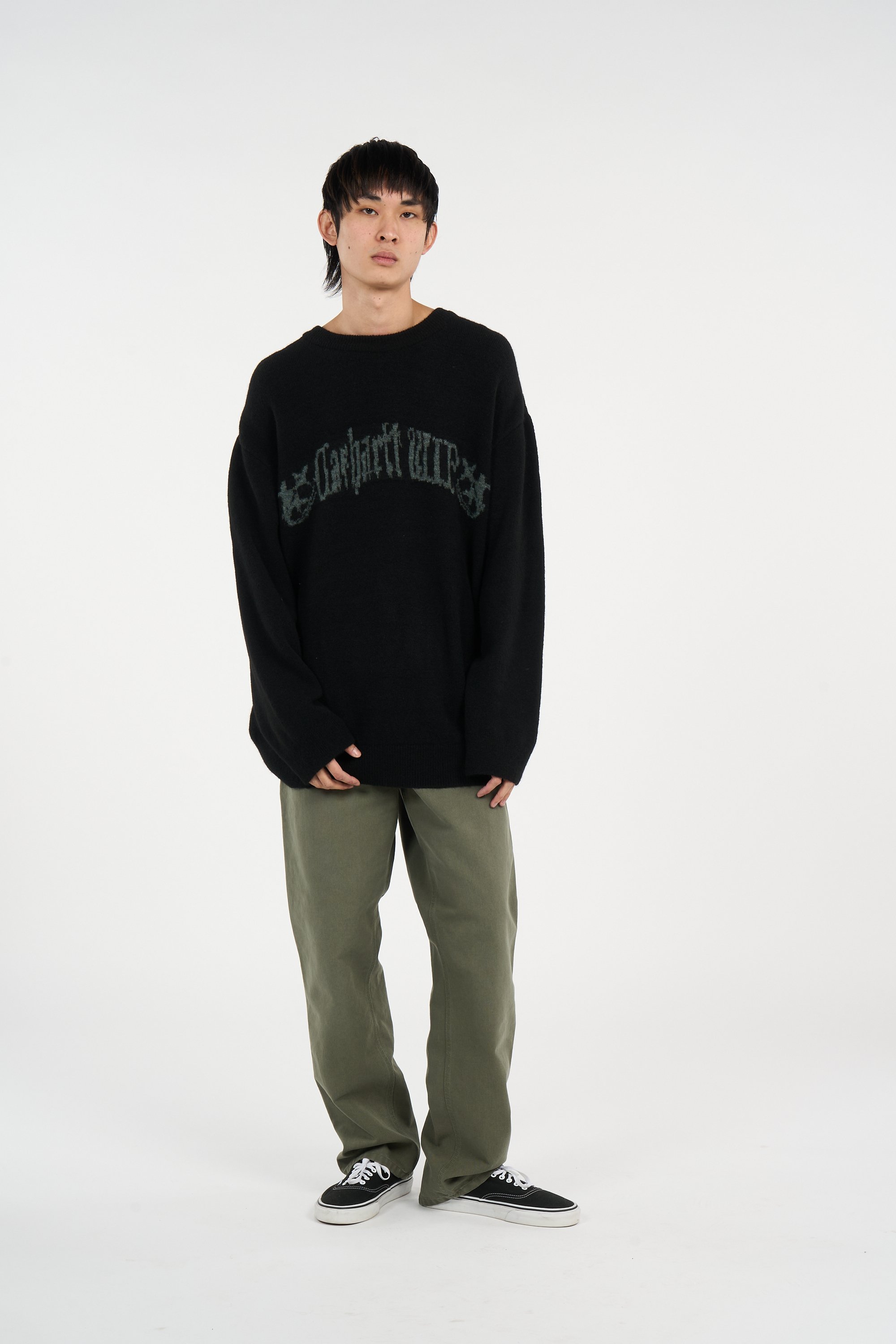 Pantalon single knee pant CARHARTT WIP Vert