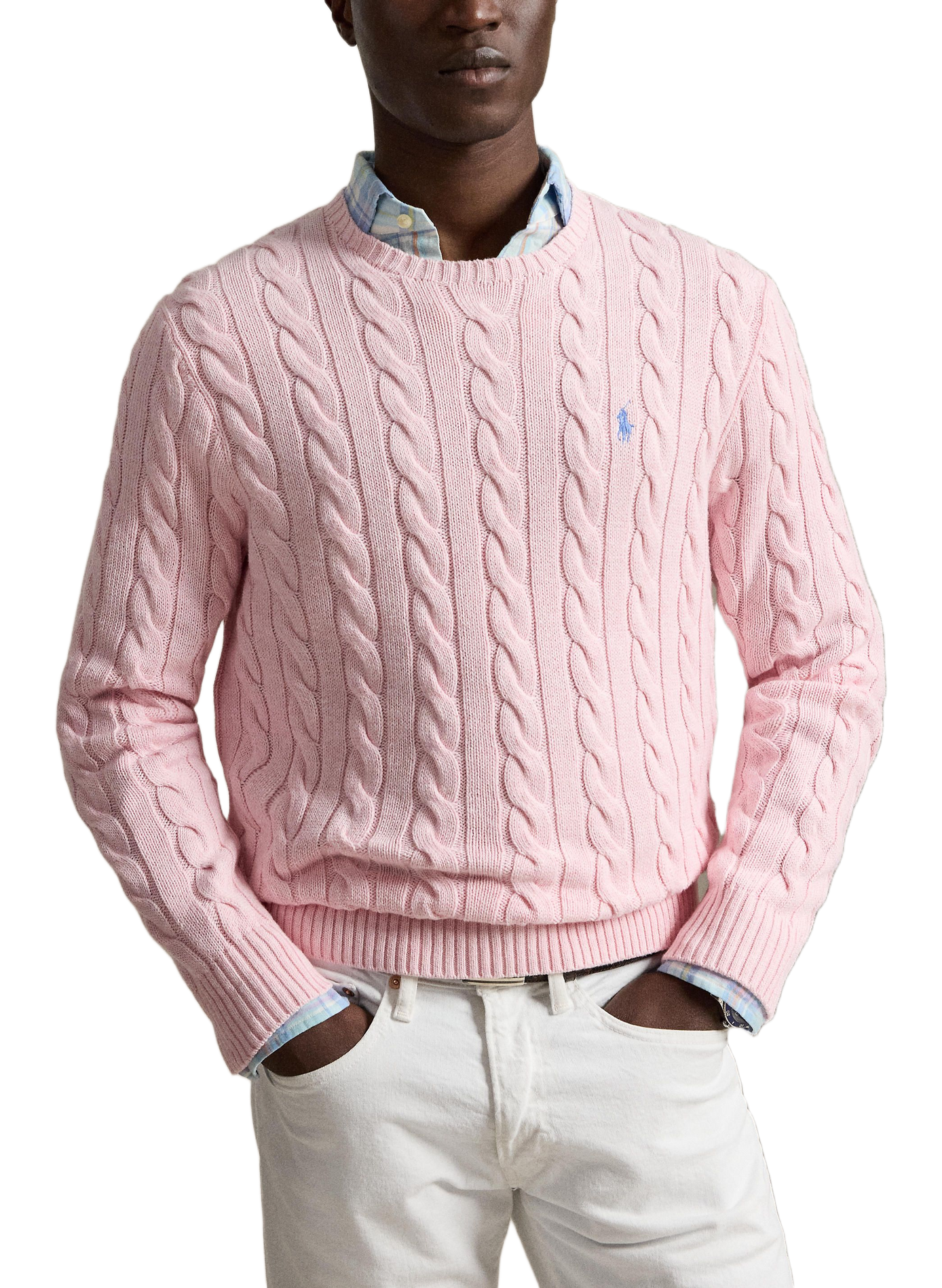 Pull en maille POLO RALPH LAUREN Rose