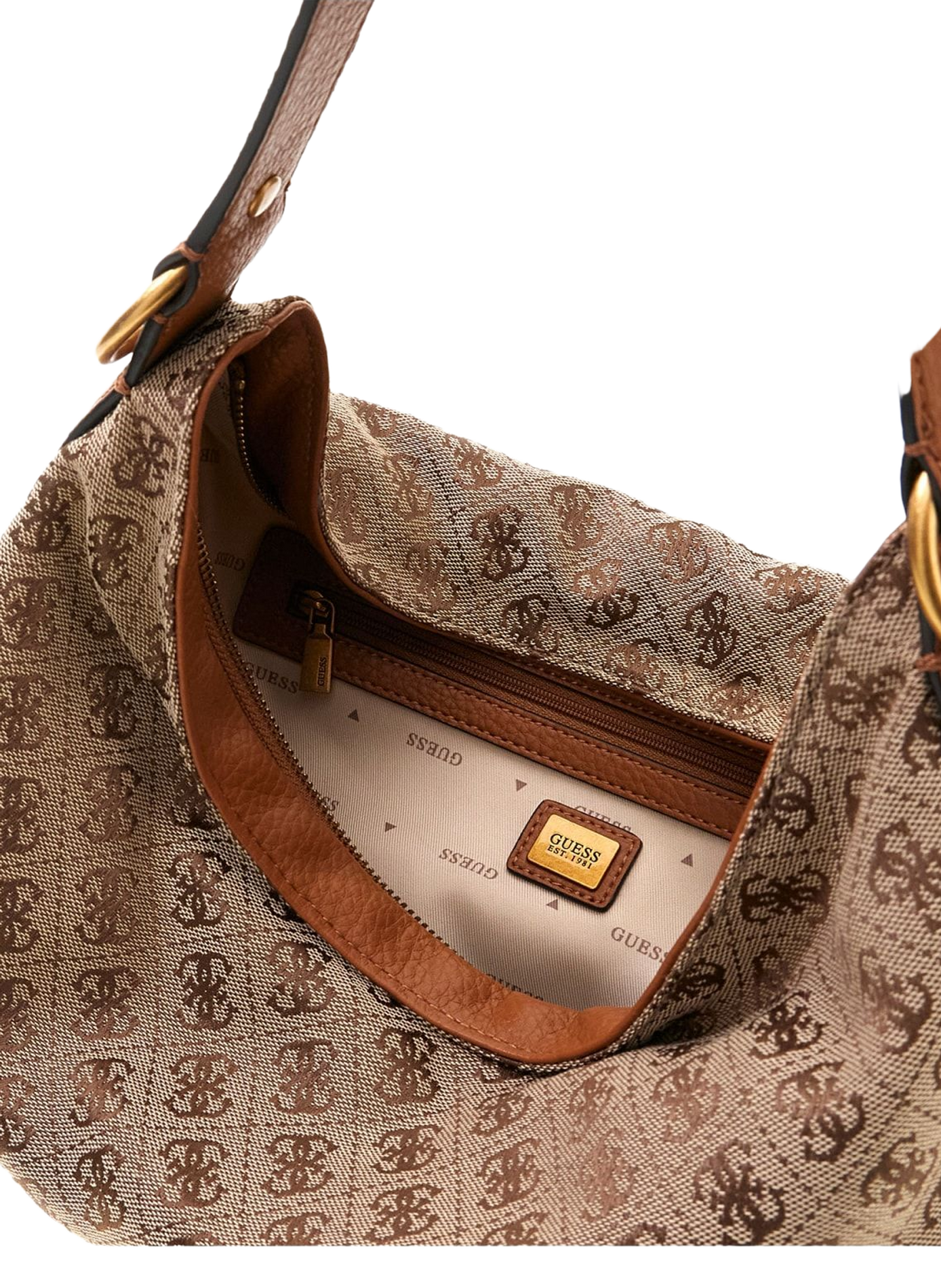 Schultertasche GUESS Braun