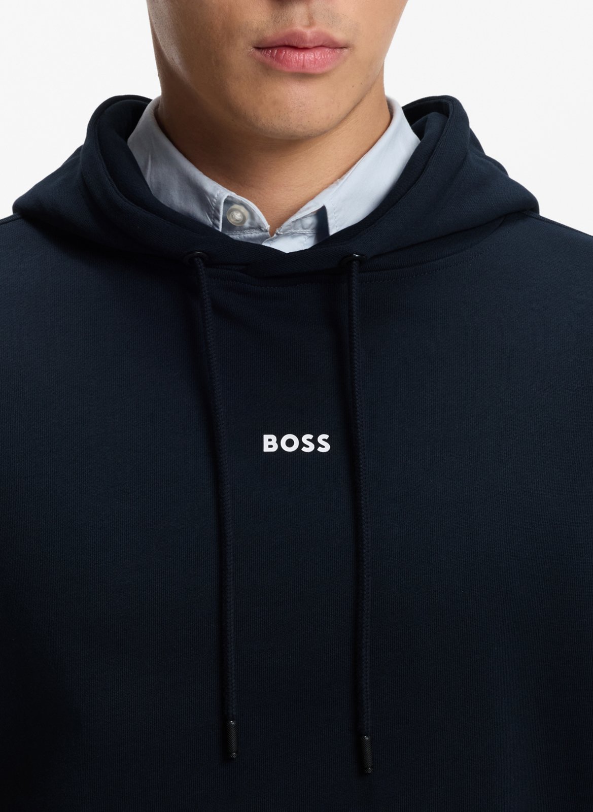 Sweat en coton BOSS Bleu