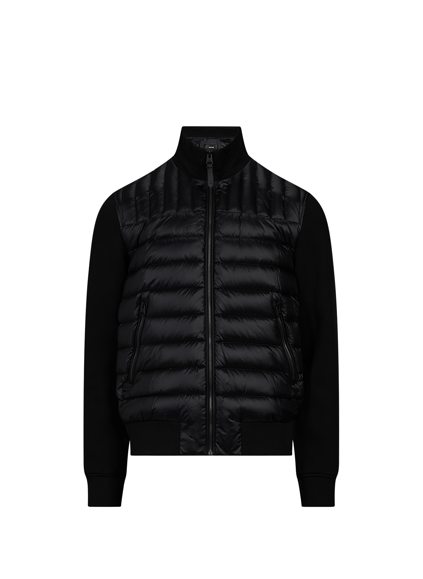 Quilted straight jacket Collin MACKAGE Black
