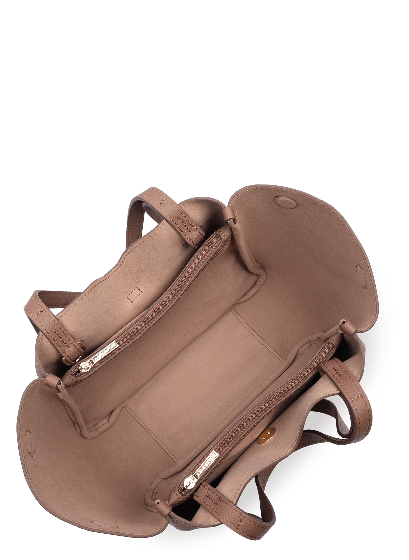 Sac cabas épaule - milano horizon LANCASTER Marron
