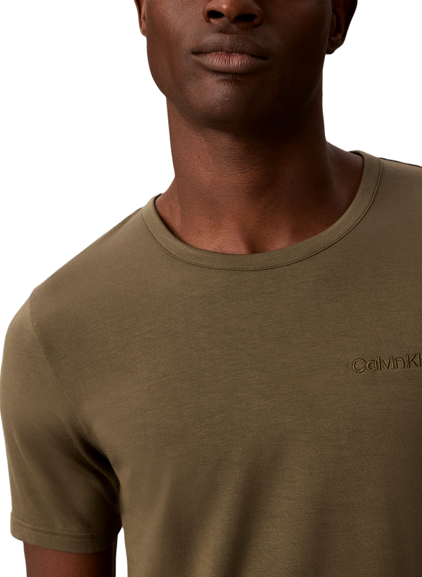 T-shirt à logo  CALVIN KLEIN Kaki