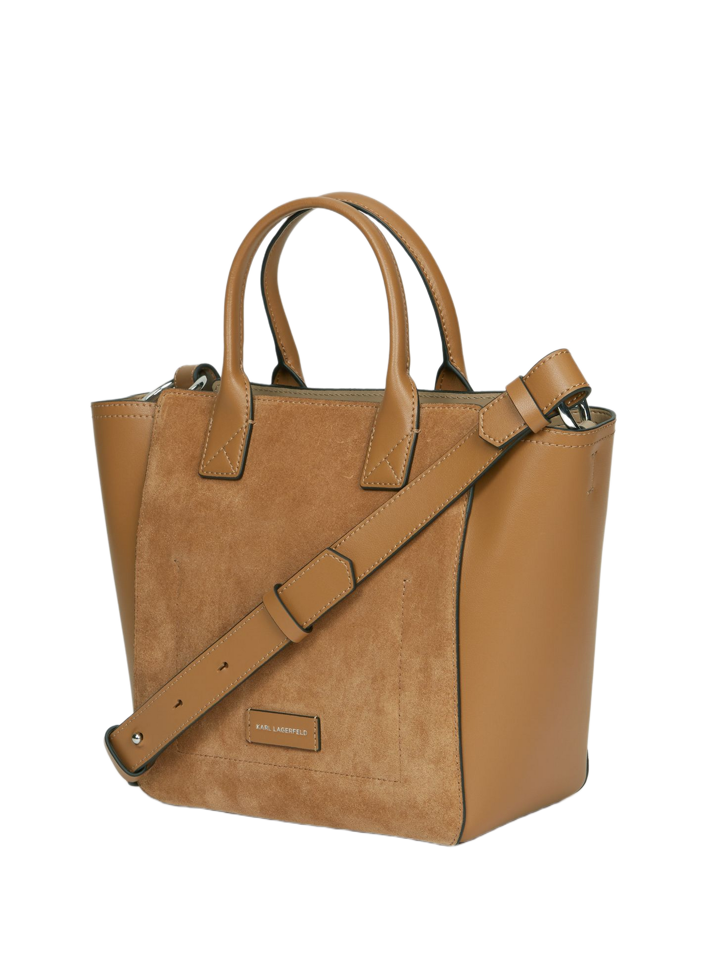 Schultertasche K/Pierced KARL LAGERFELD Braun
