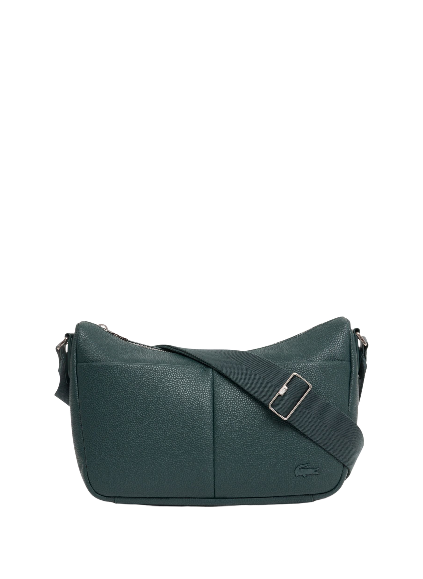 Sac bandoulière en cuir mélangé LACOSTE Grun