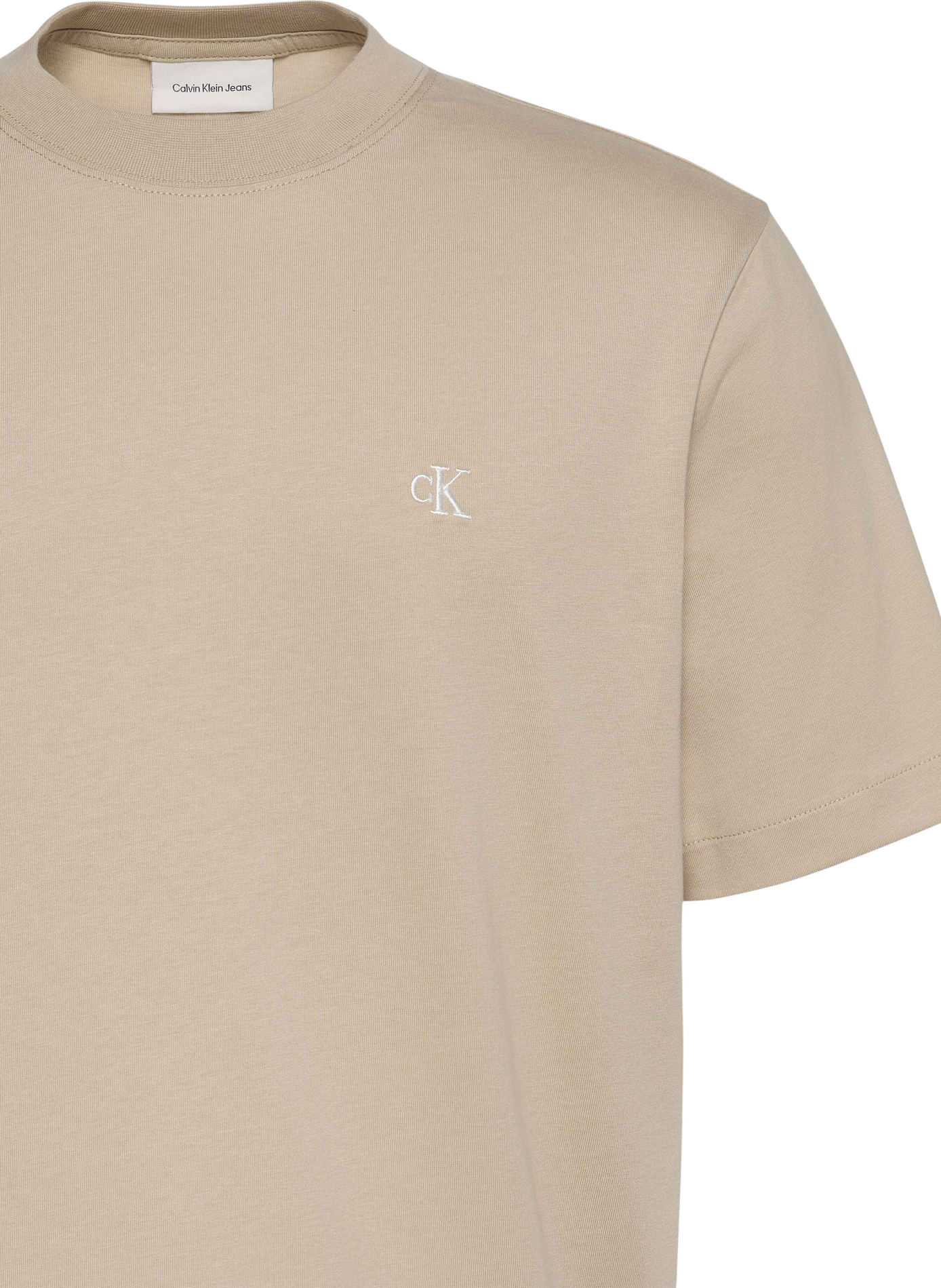 Classic Cotton T-Shirt | Beige CALVIN KLEIN Men