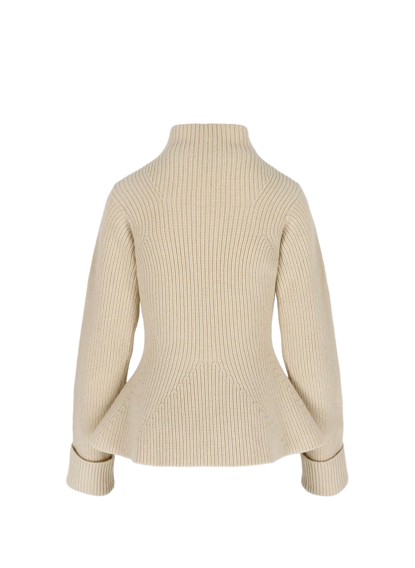Pull en maille Maren en laine et cachemire RHUNE Beige
