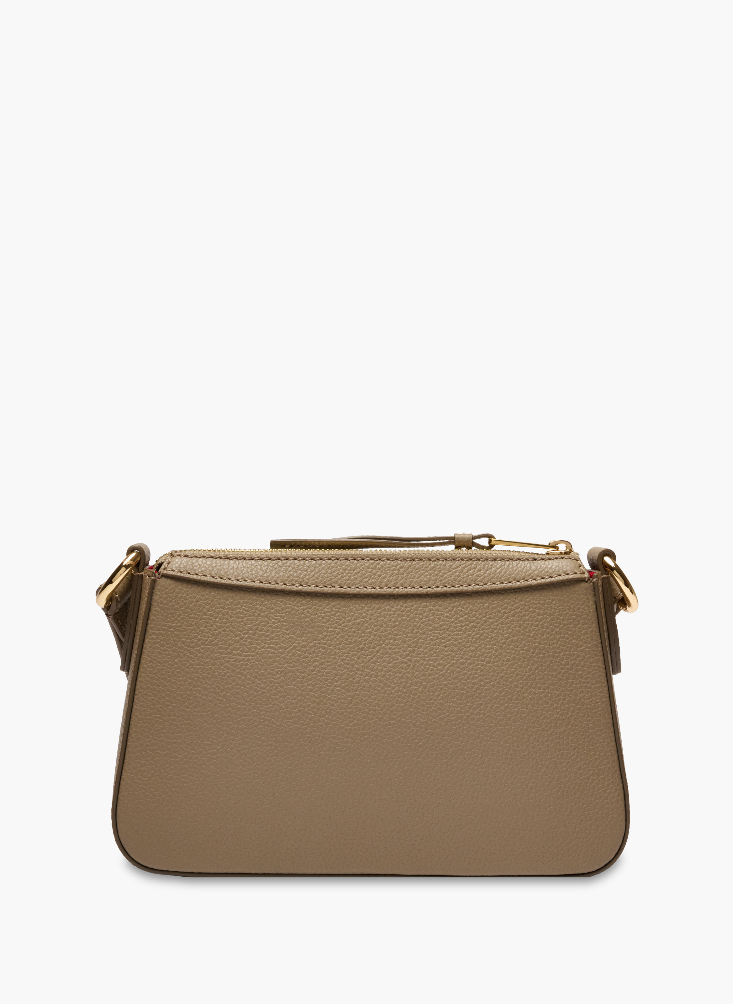 Mini sac zippé faubourg de lancel en cuir LANCEL Beige