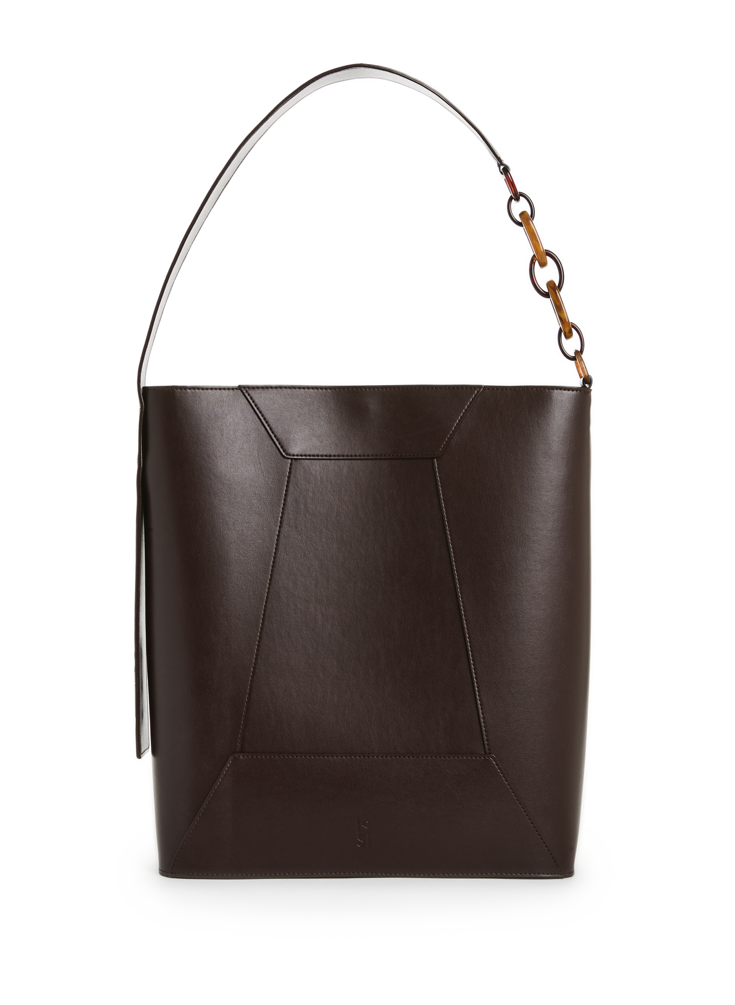 LA SINGULIERE & LE SINGULIER Sac cabas en cuir vegan Marron