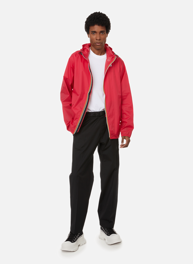 Veste Adidas à Capuche Originals Noire et rouge Jacket Homme style vintage  - XL 
