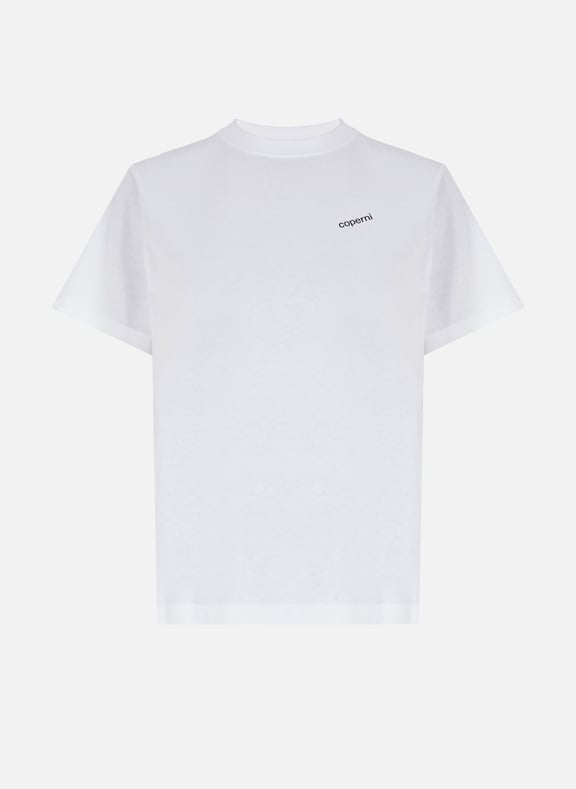 Round-neck cotton T-shirt White by COPERNI COPERNI Round-neck cotton T-shirt White