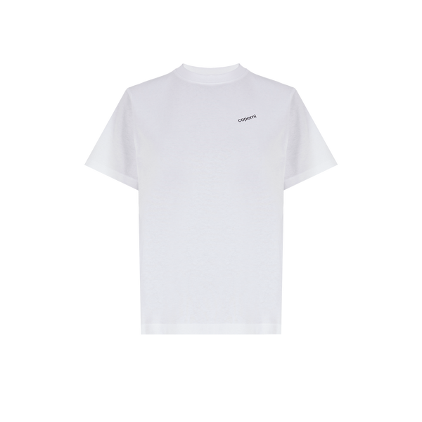 Coperni Round-neck Cotton T-shirt In White