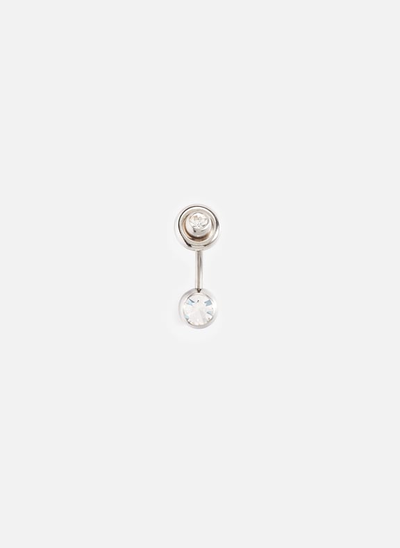 Boucle d'oreille Mindy Argent by JUSTINE CLENQUET JUSTINE CLENQUET Boucle d'oreille Mindy Argent