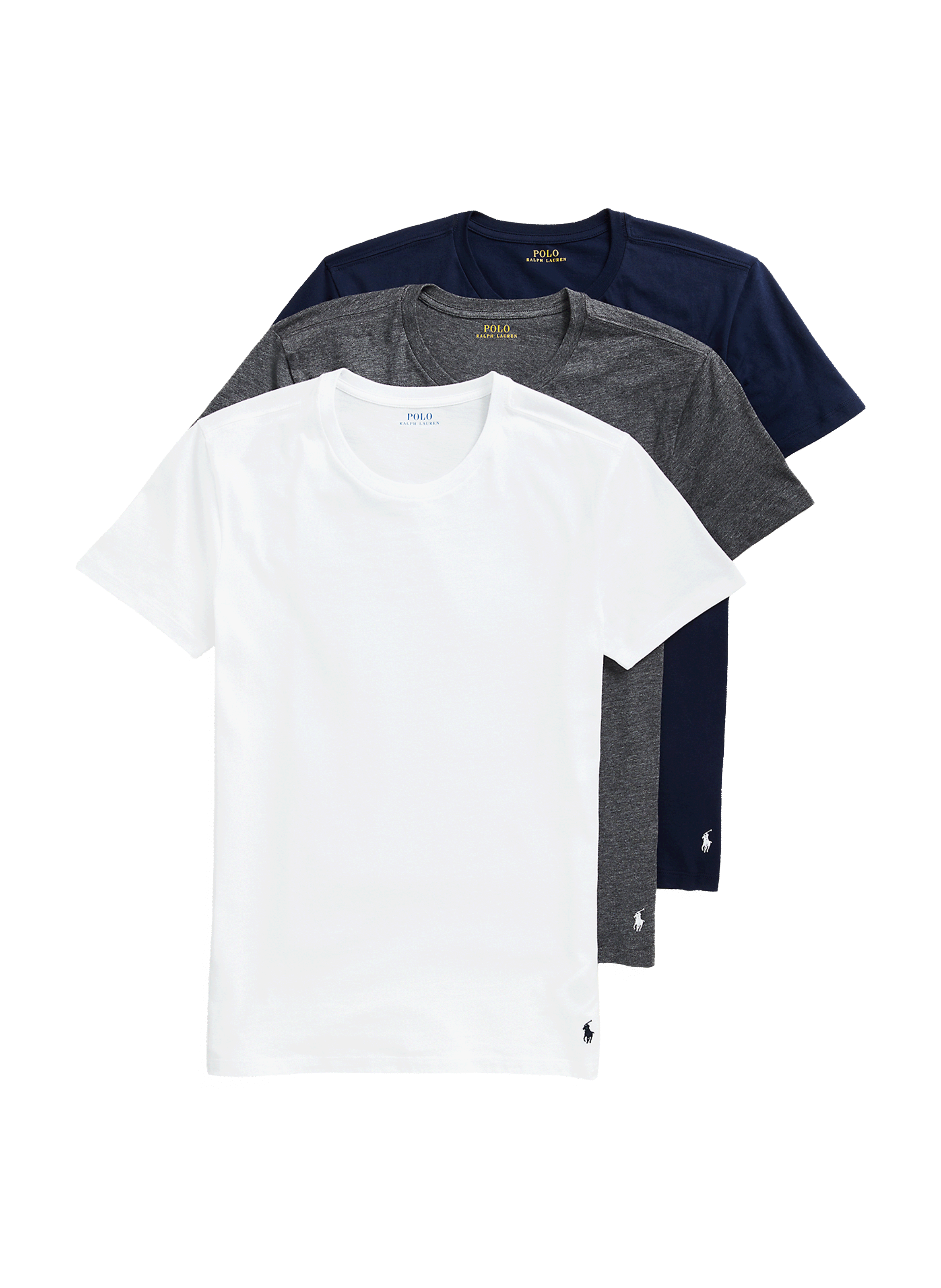 Pack of three cotton T-shirts POLO RALPH LAUREN Multicolour