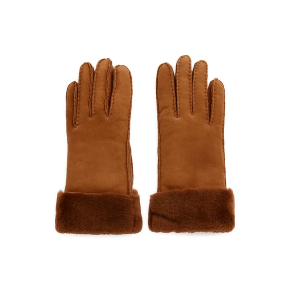 Gants en cuir suédé