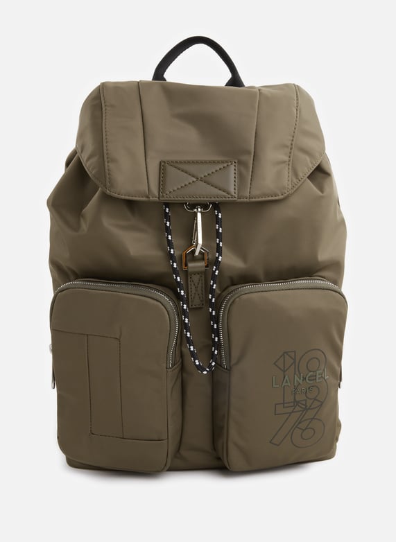 Nylon backpack lancel men printemps