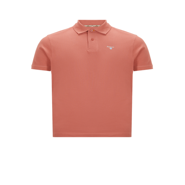 Barbour Plain Polo Shirt In Pink