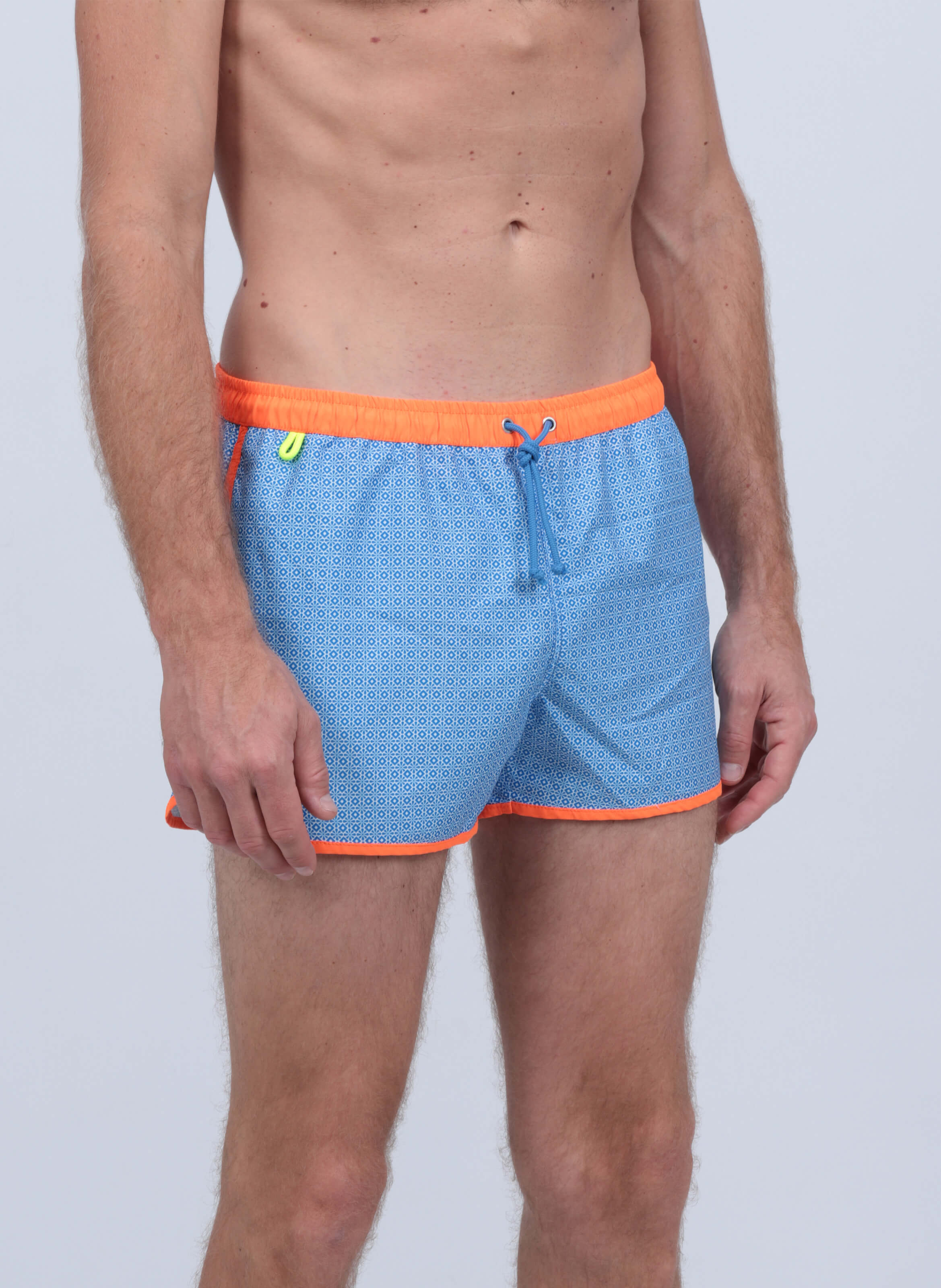 Short de bain court     azulejos GILI'S Bleu