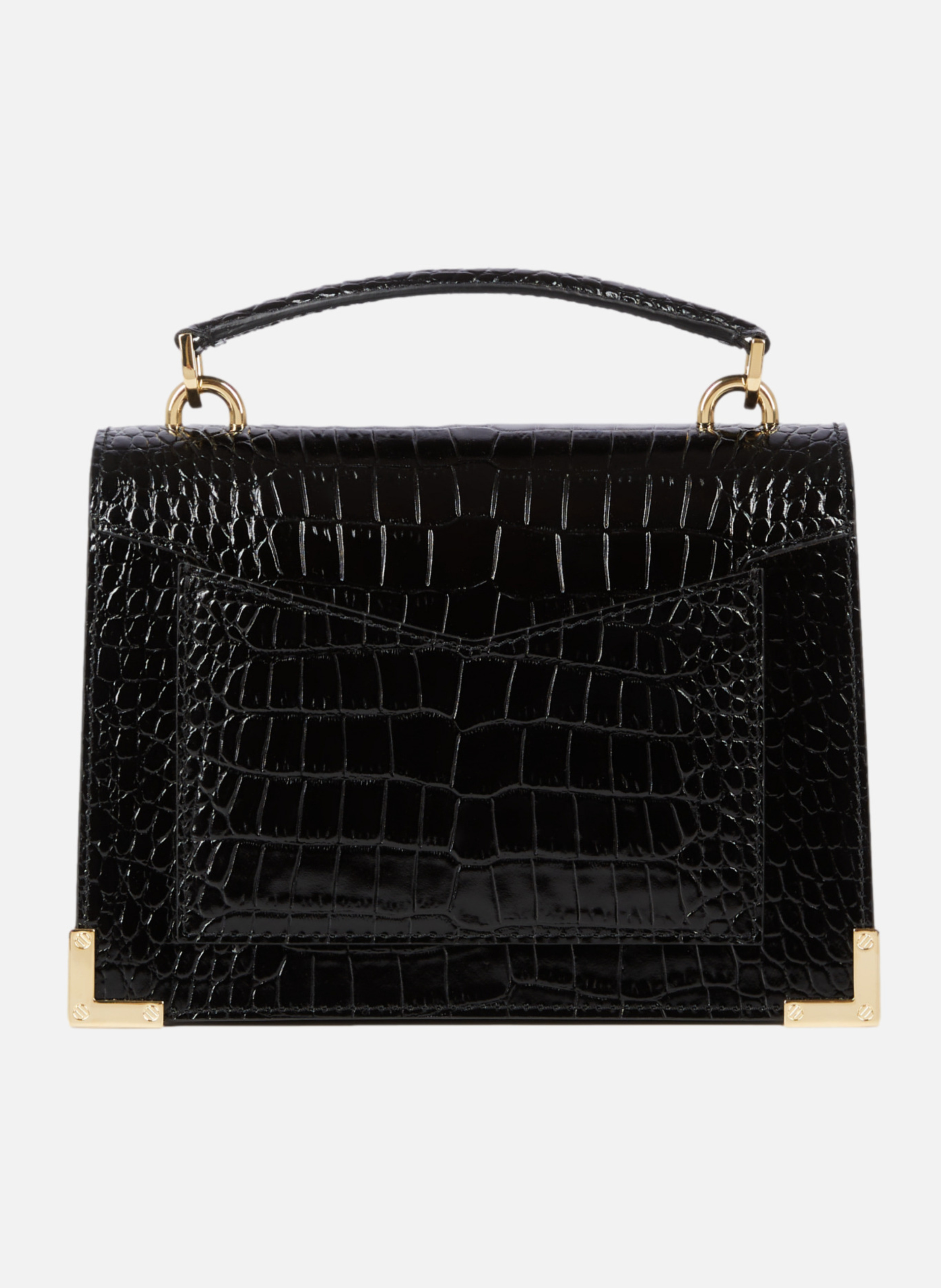 Sac emily small en cuir effet crocodile THE KOOPLES Noir