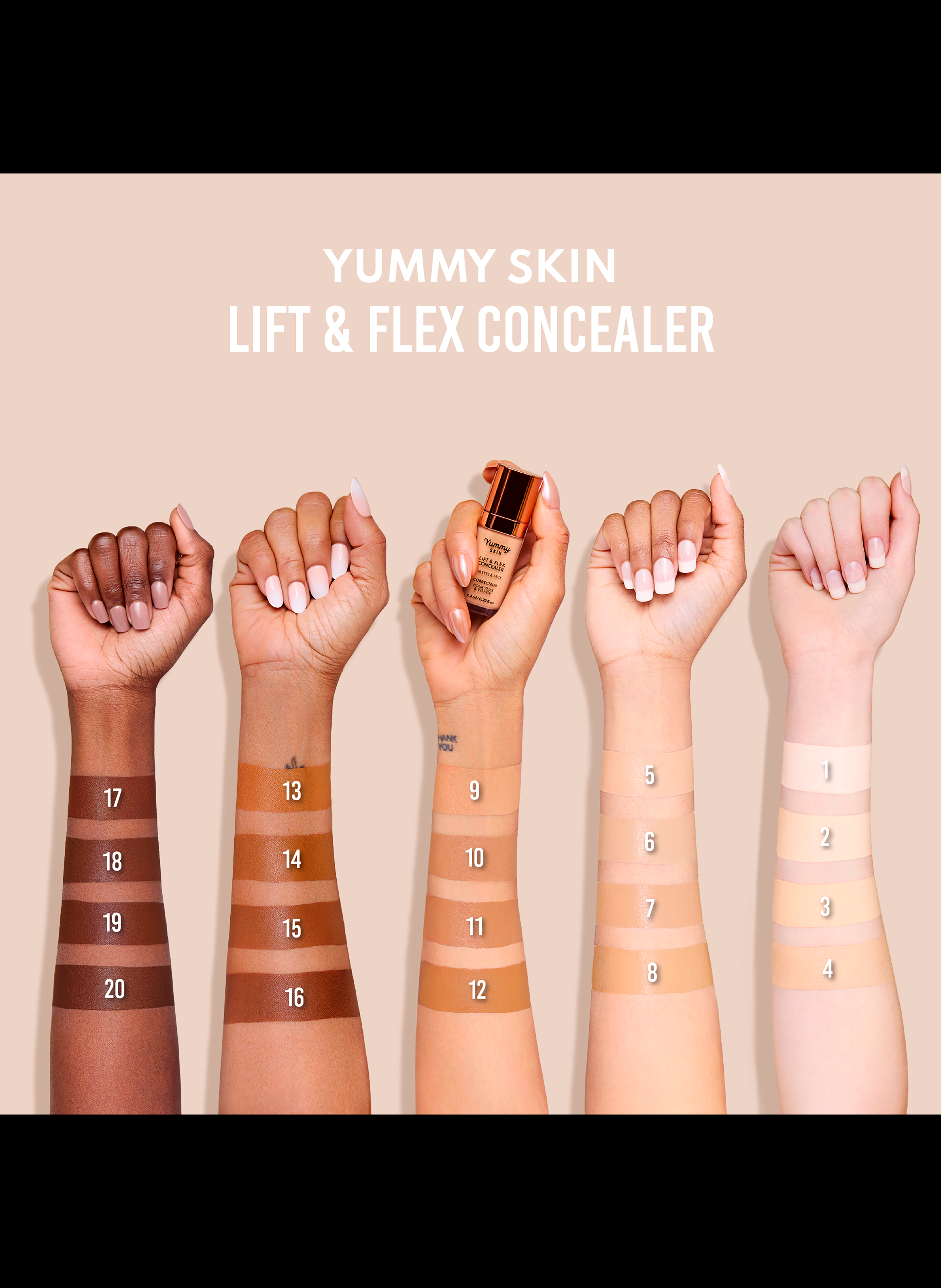 Yummy Skin Lift & Flex Concealer DANESSA MYRICKS 7