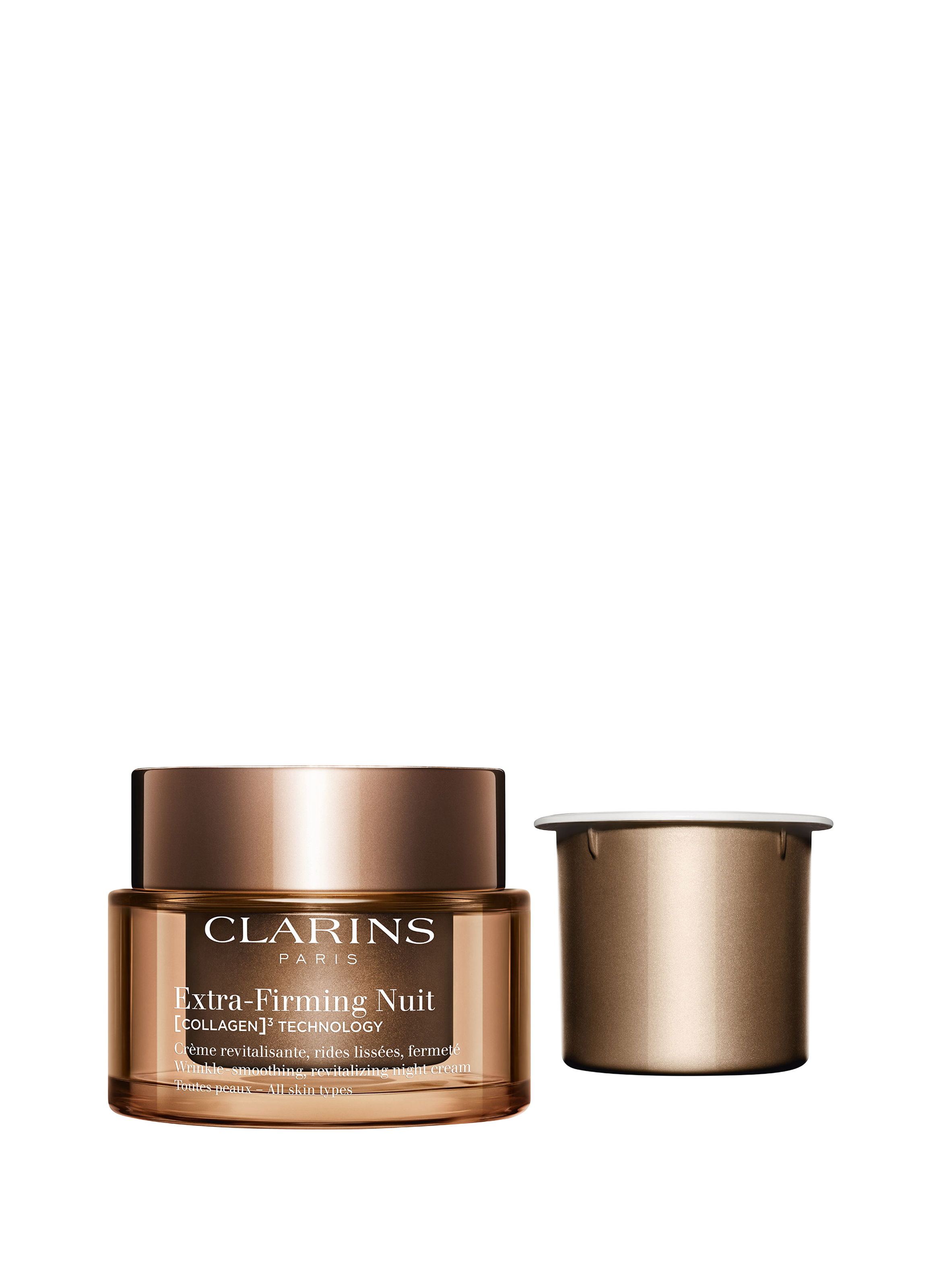 Extra-Firming Night Cream for All Skin Types - Refill CLARINS No color