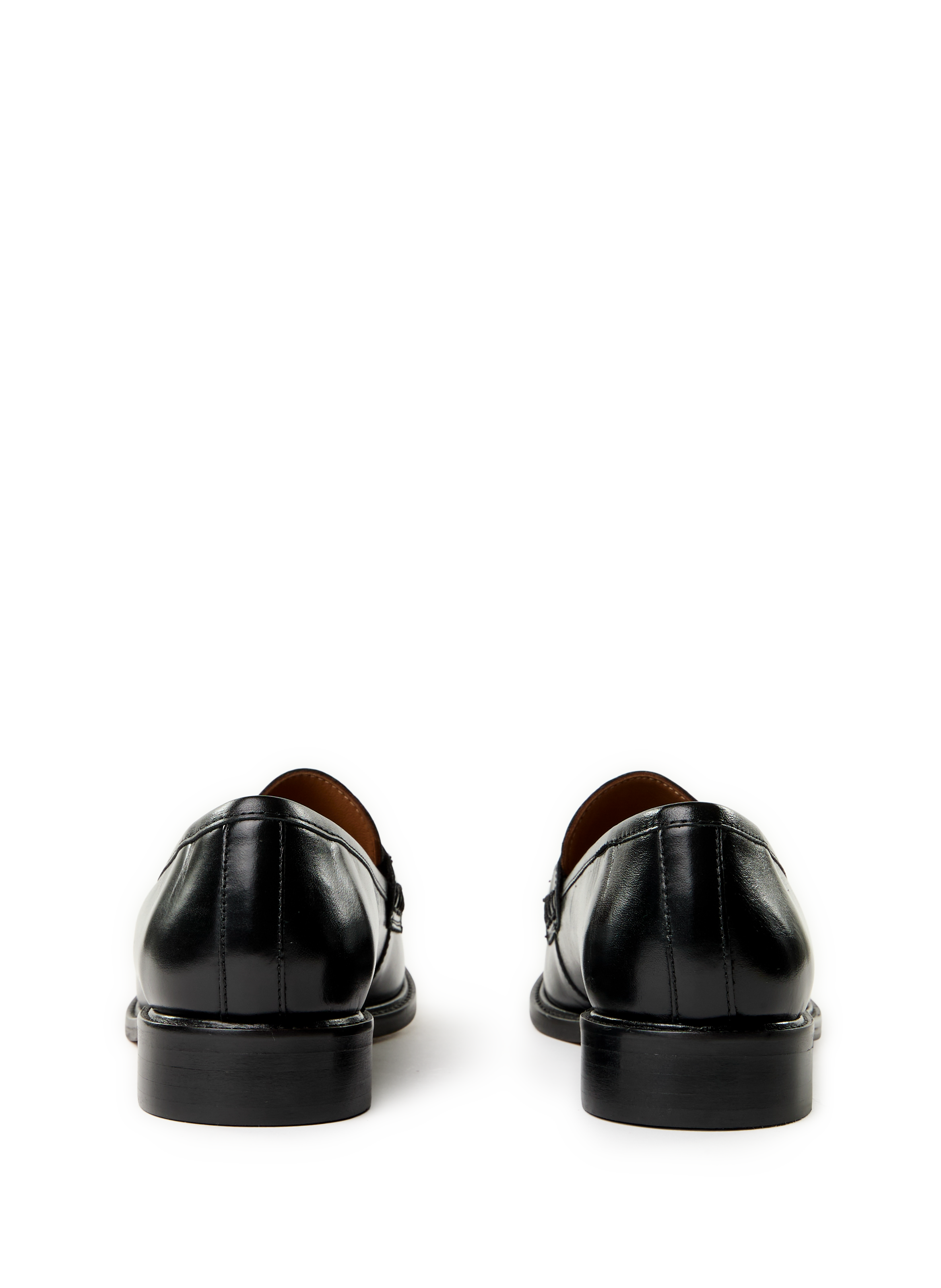 Mocassins Lyna en cuir MAISON TOUFET Noir