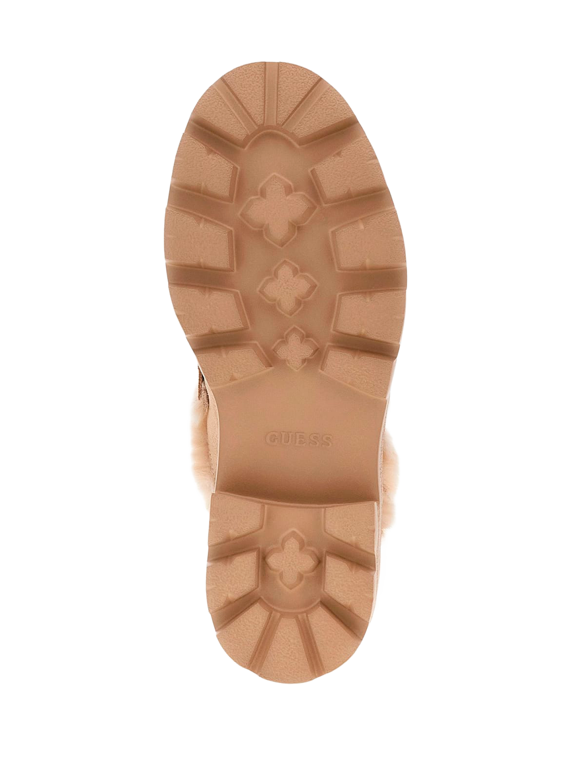 Yaneta mixed leather mules GUESS Brown