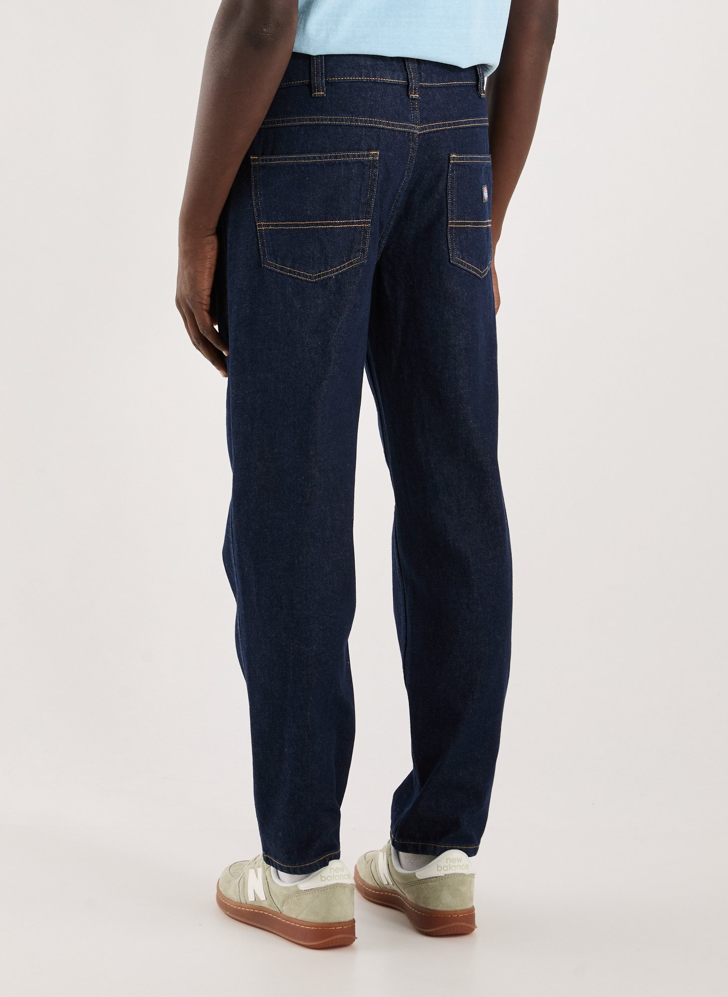 Straight cotton jeans DICKIES Blue